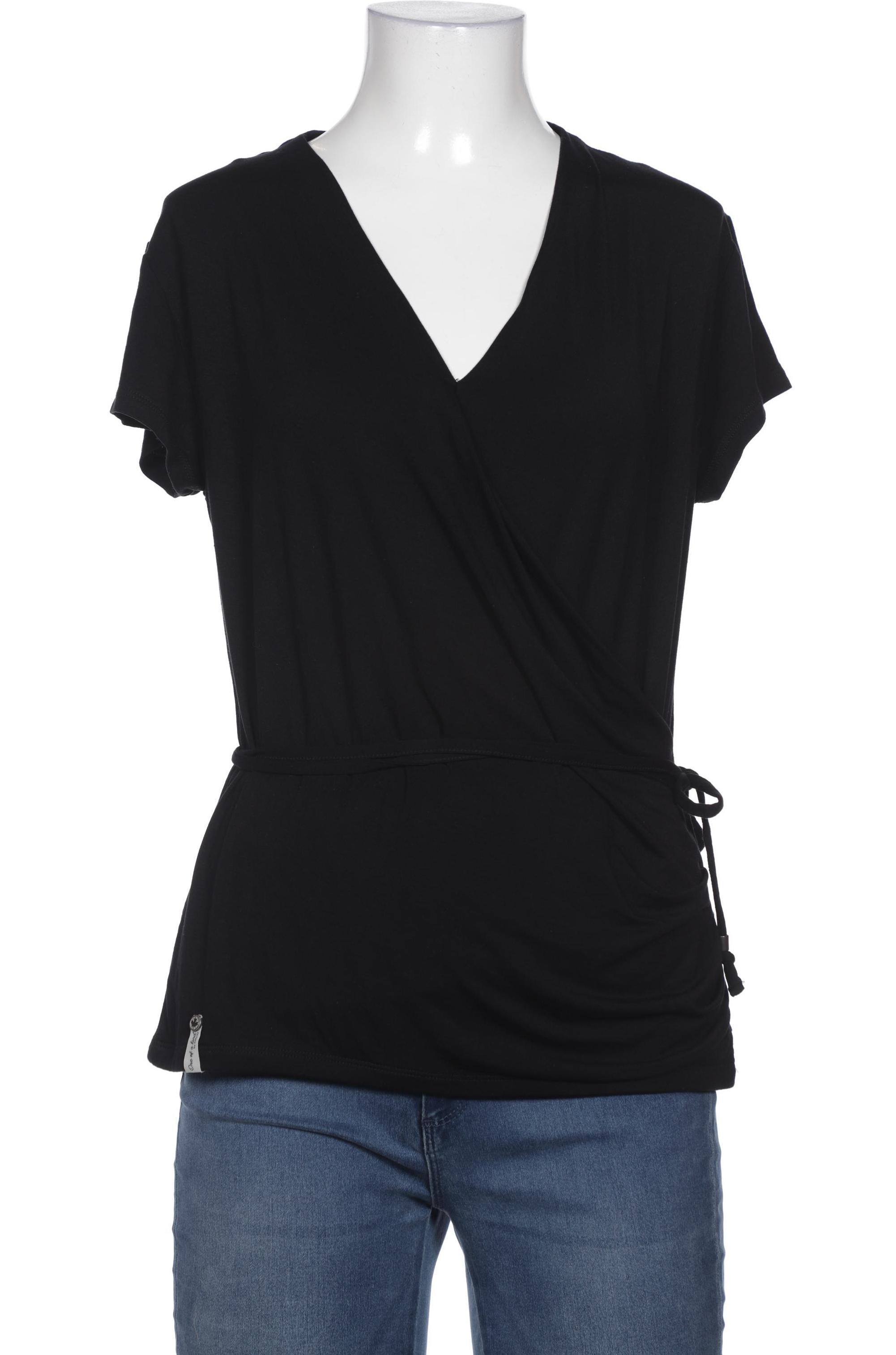 

Khujo Damen T-Shirt, schwarz