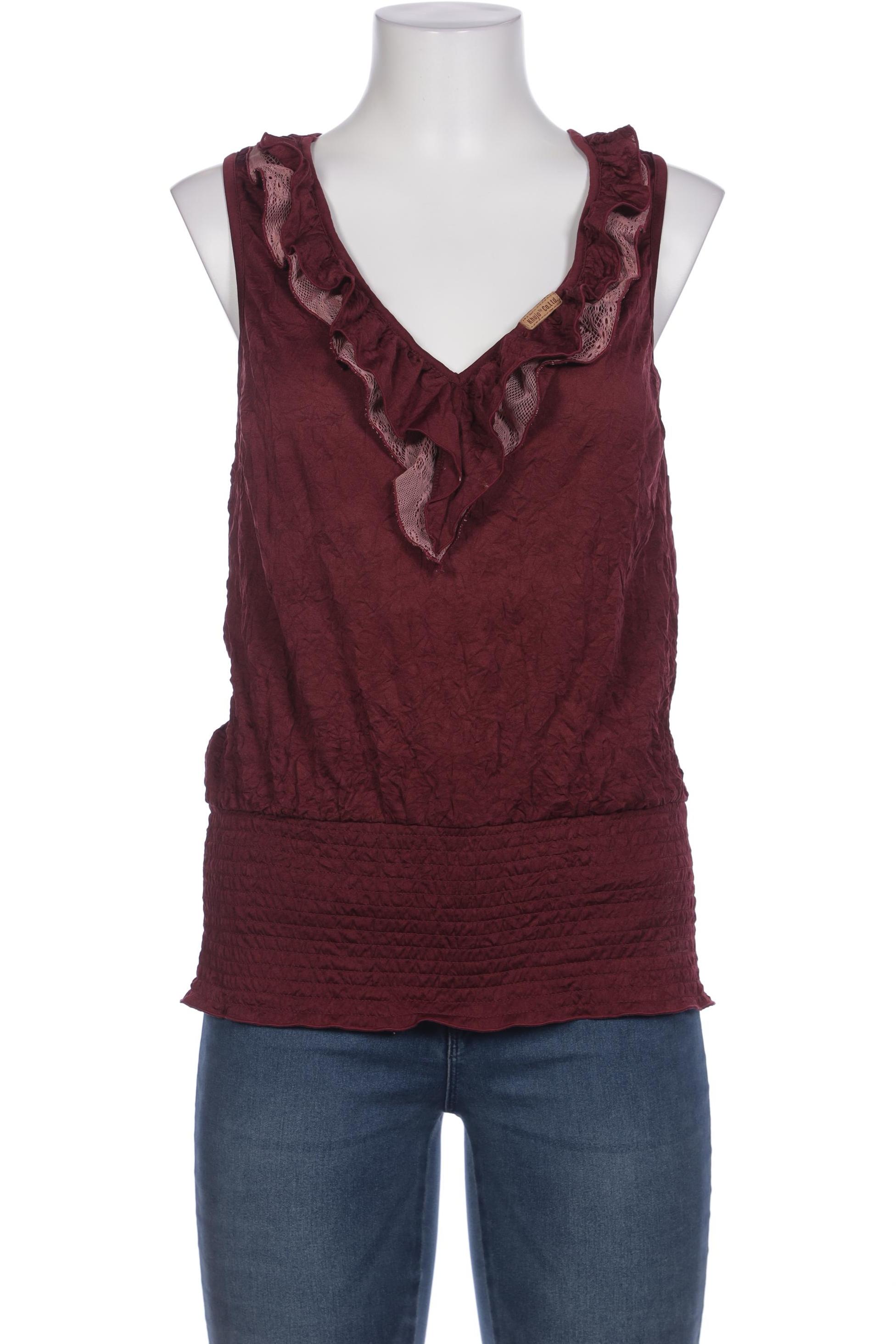 

Khujo Damen Top, bordeaux, Gr. 42