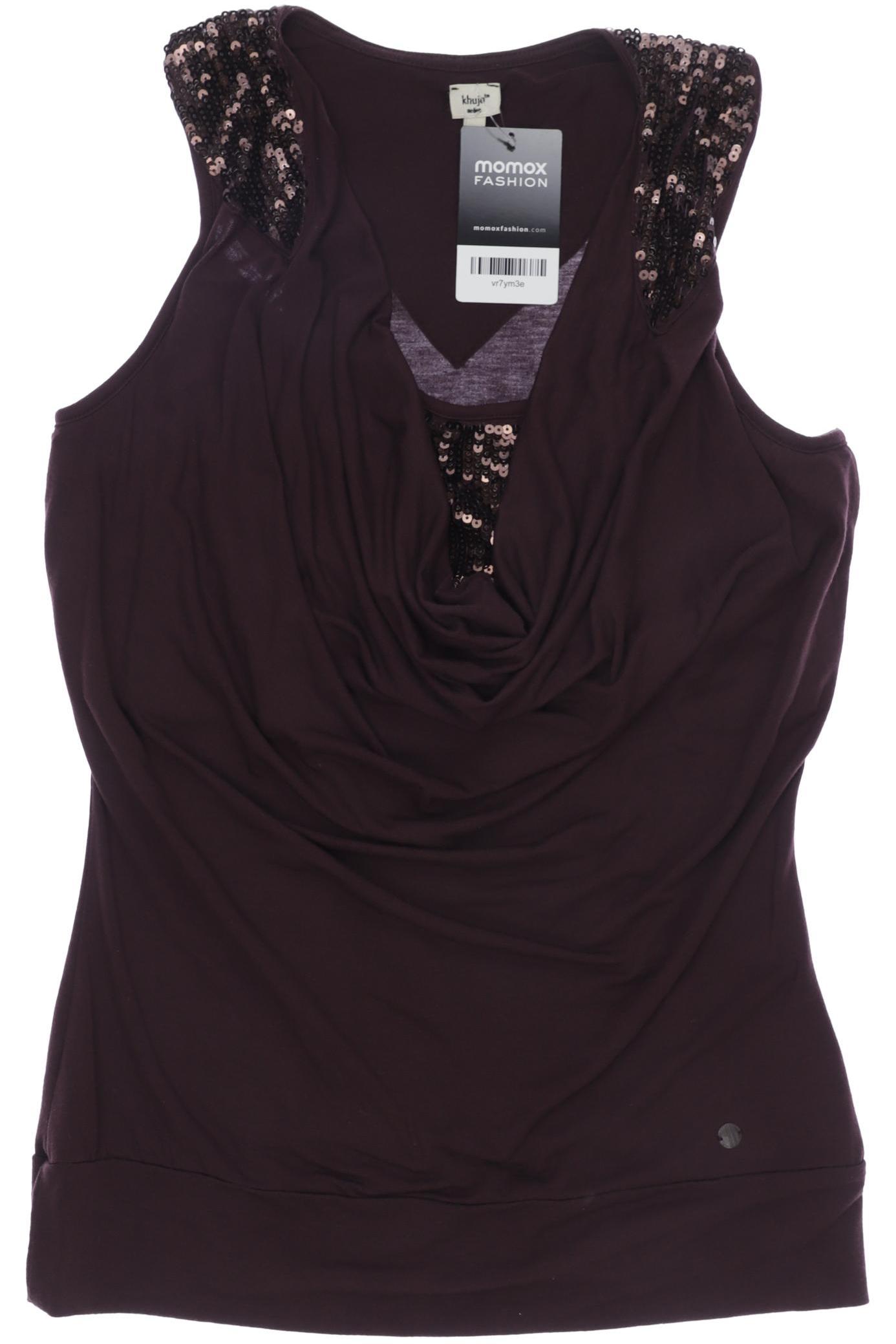 

Khujo Damen Top, bordeaux, Gr. 38