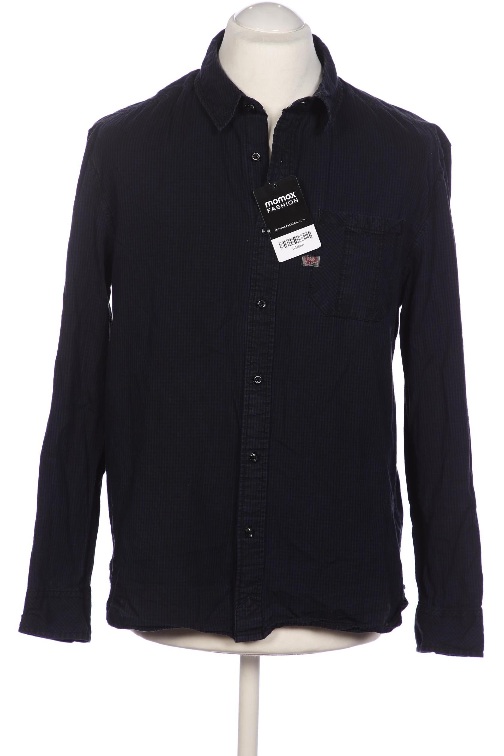 

Khujo Herren Hemd, marineblau, Gr. 52