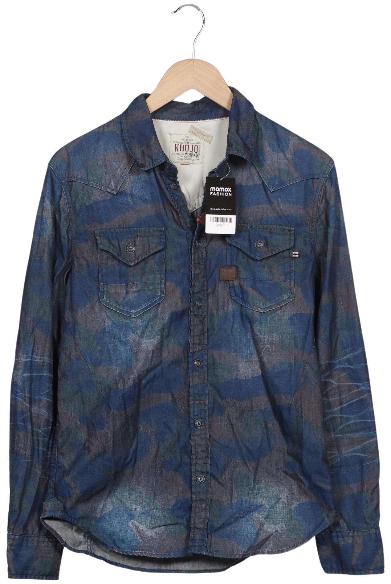 

Khujo Herren Hemd, marineblau, Gr. 46