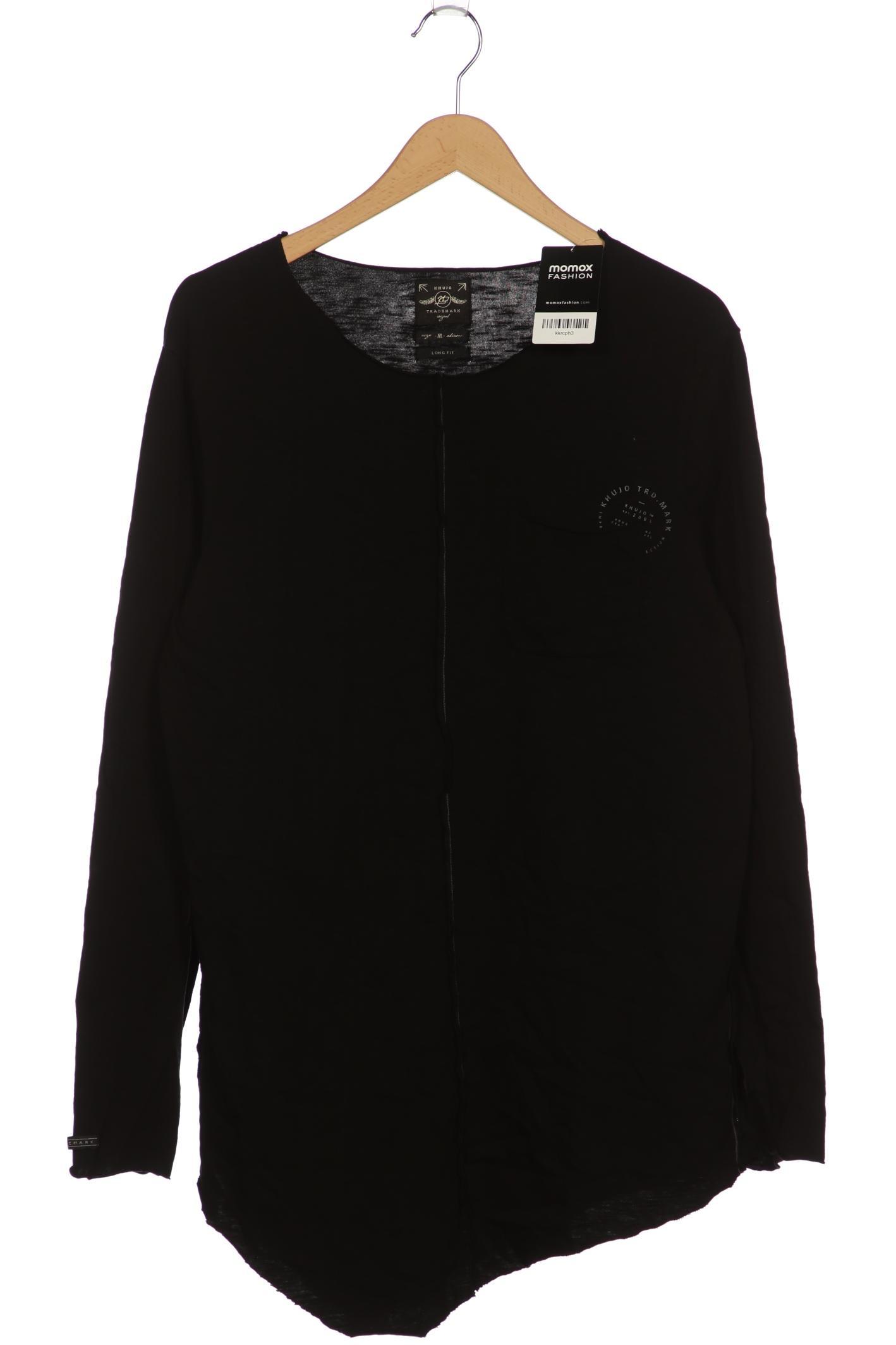 

Khujo Herren Langarmshirt, schwarz, Gr. 48