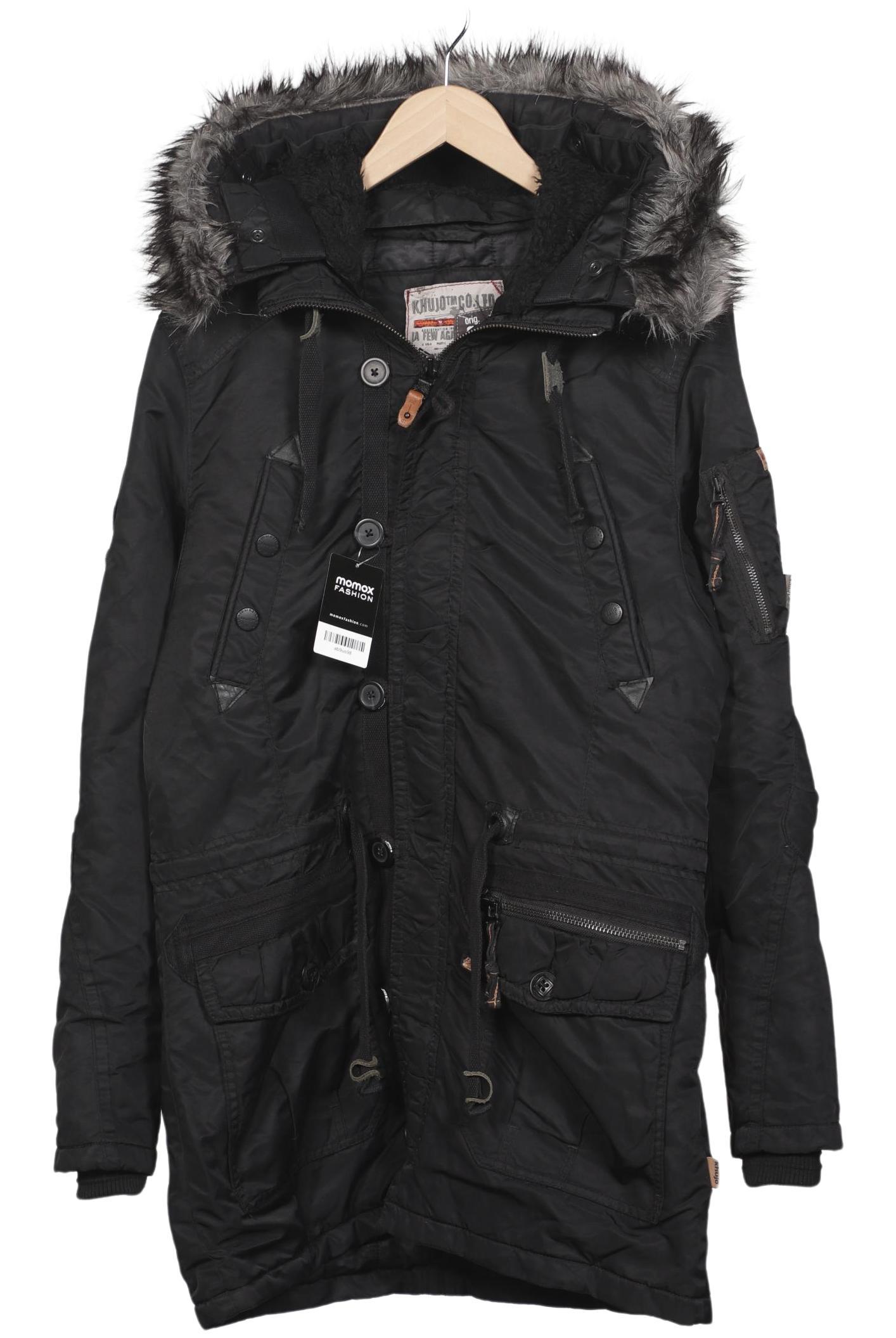 

Khujo Herren Mantel, schwarz, Gr. 48