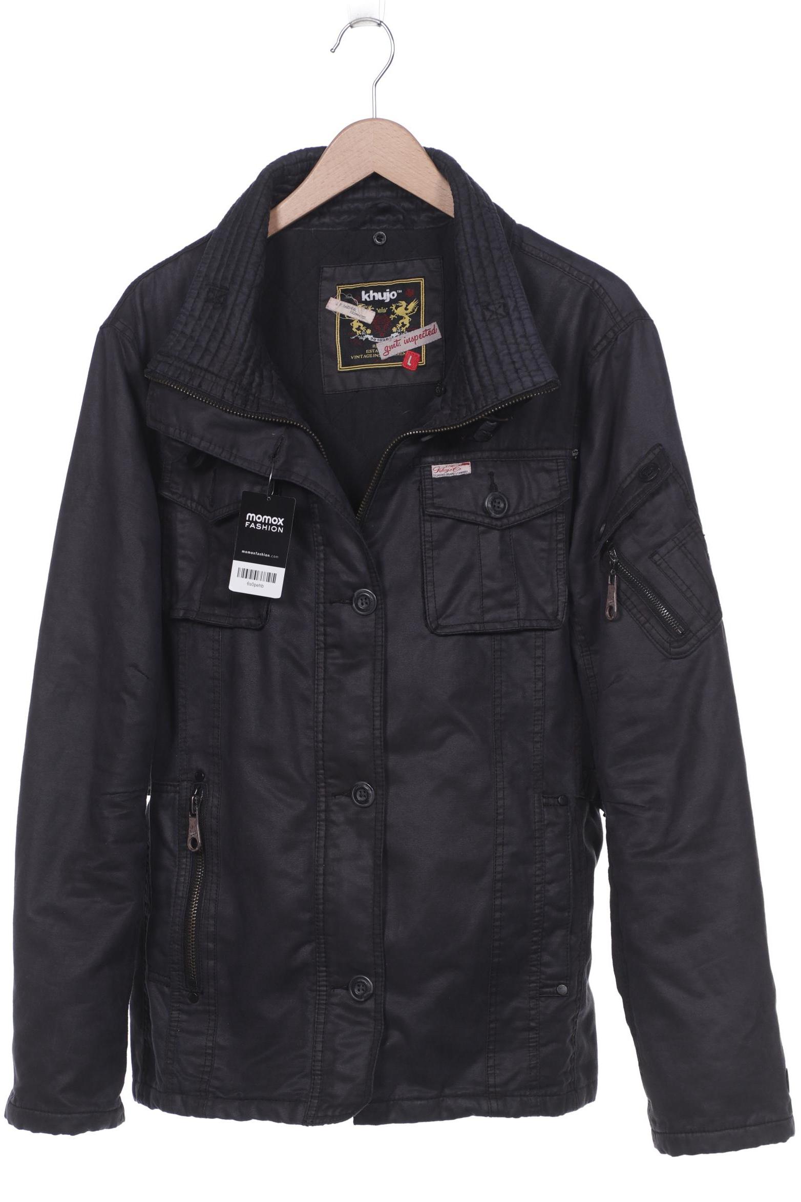 

Khujo Herren Mantel, schwarz