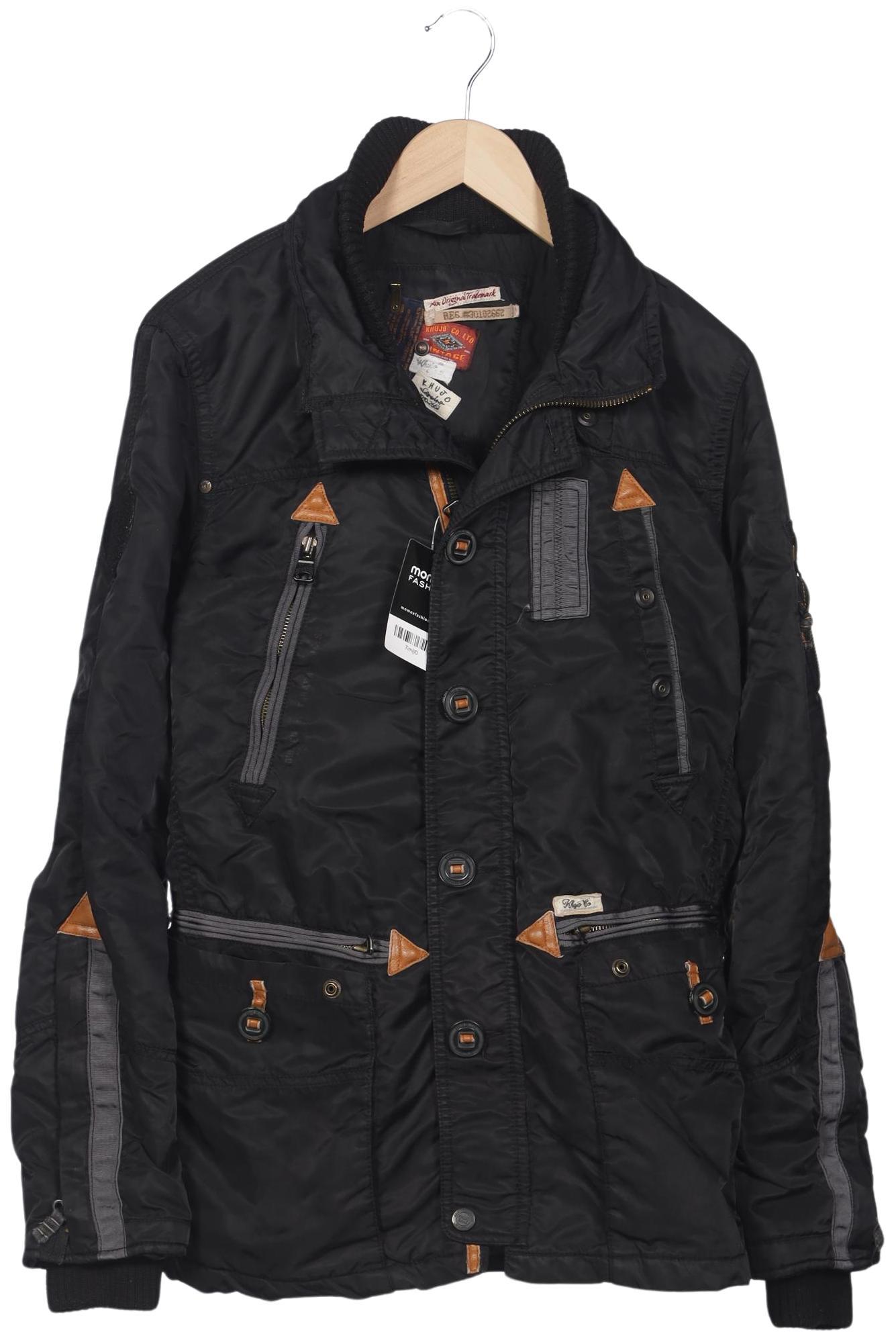 

Khujo Herren Mantel, schwarz, Gr. 48