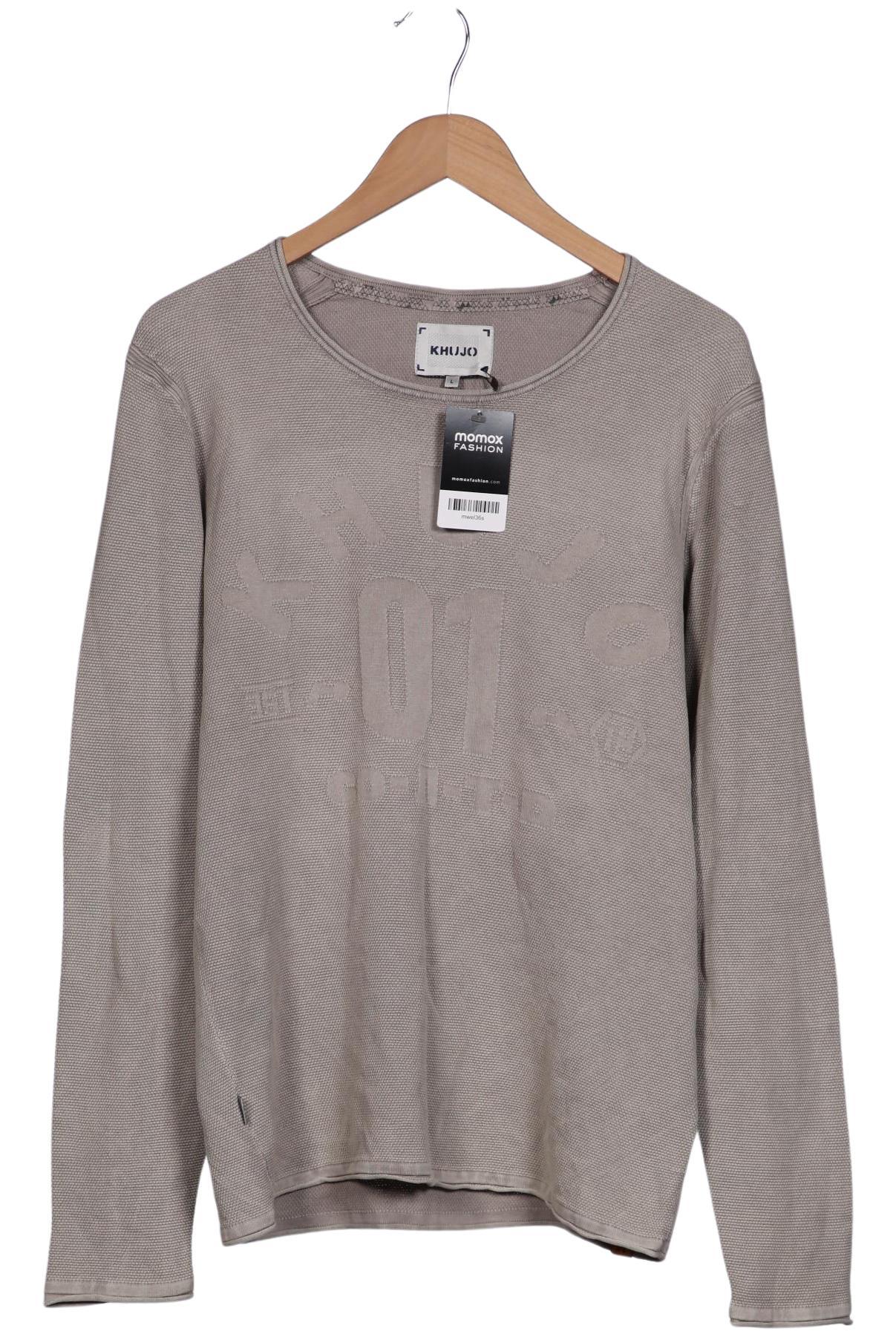 

Khujo Herren Pullover, grau, Gr. 52