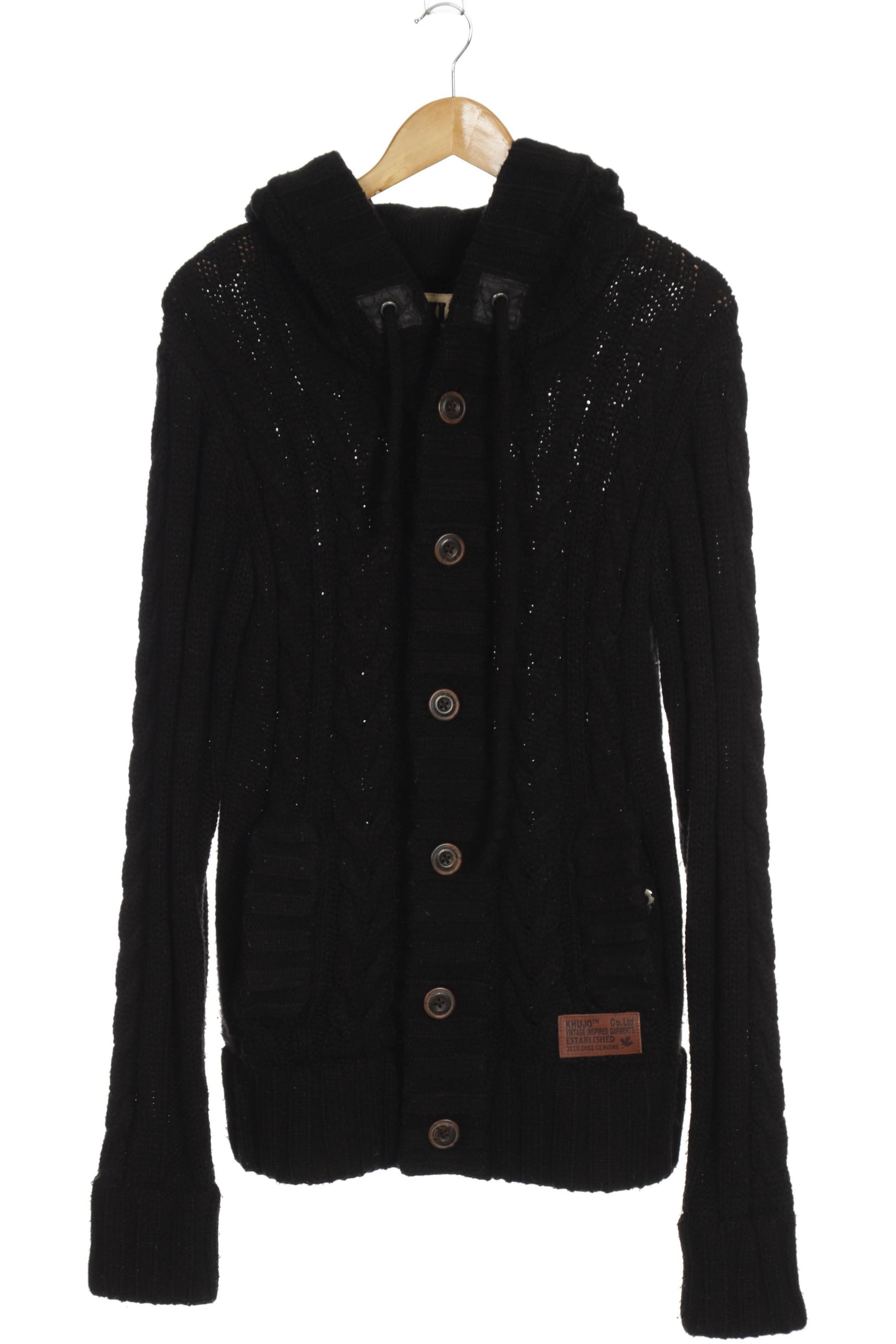 Thumbnail - Khujo Herren Strickjacke, schwarz, Gr.