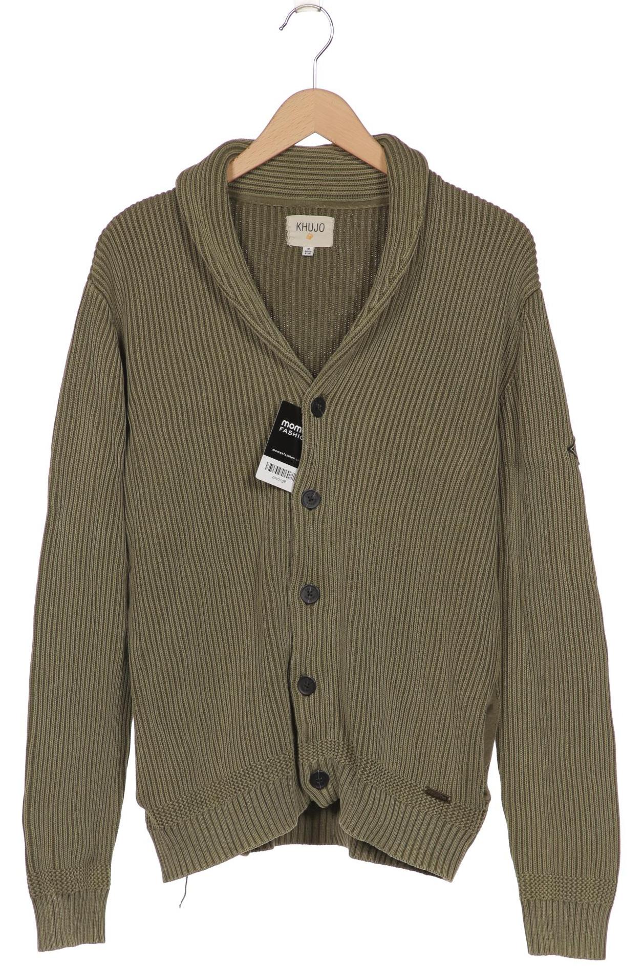 

Khujo Herren Strickjacke, grün, Gr. 48