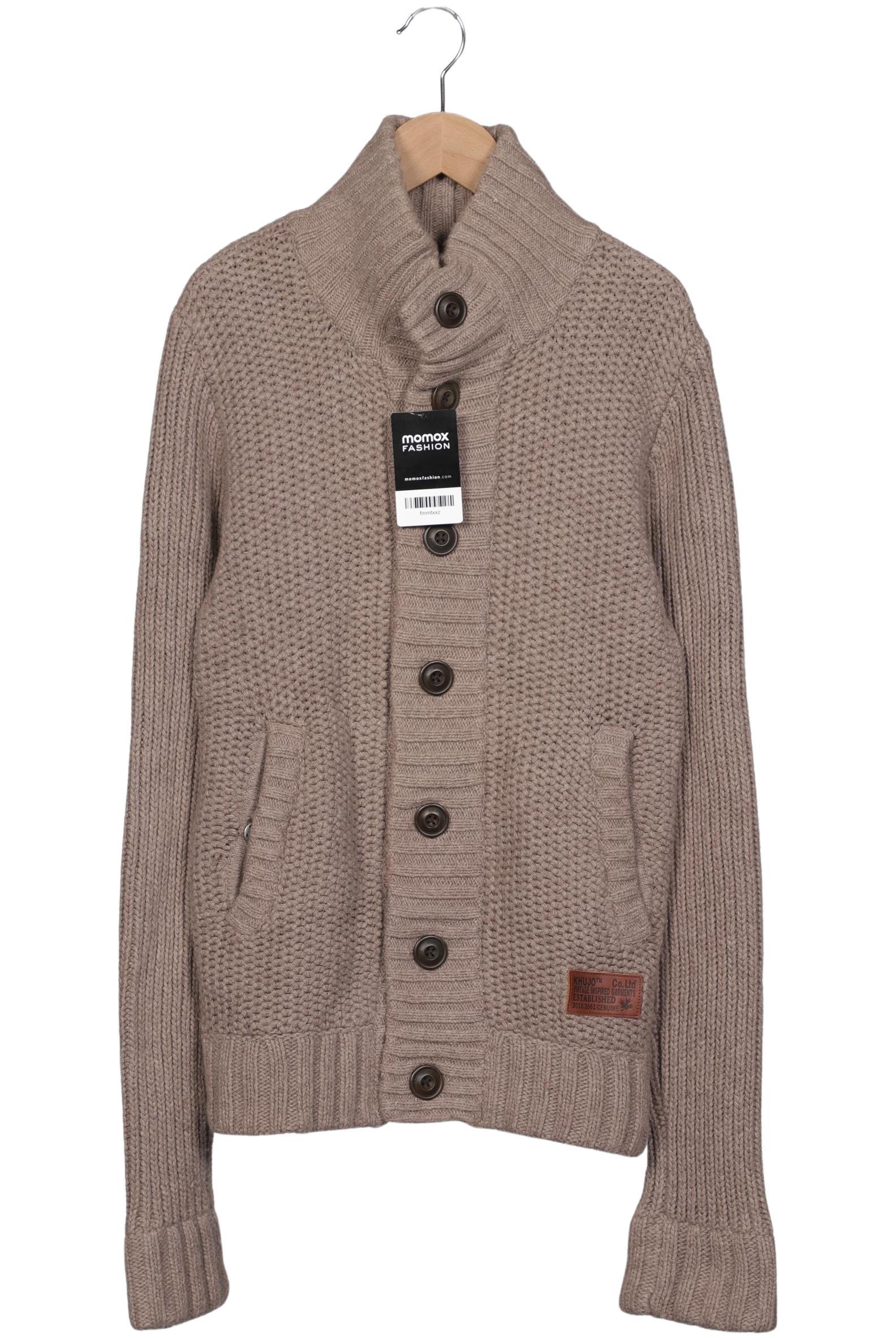 

Khujo Herren Strickjacke, beige, Gr. 48