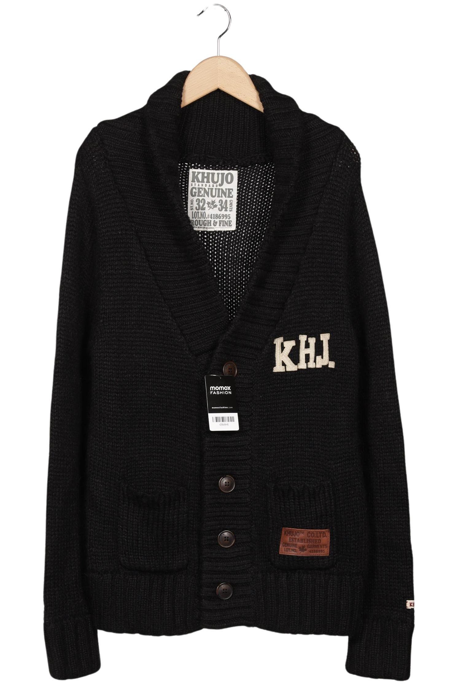

Khujo Herren Strickjacke, schwarz, Gr. 48