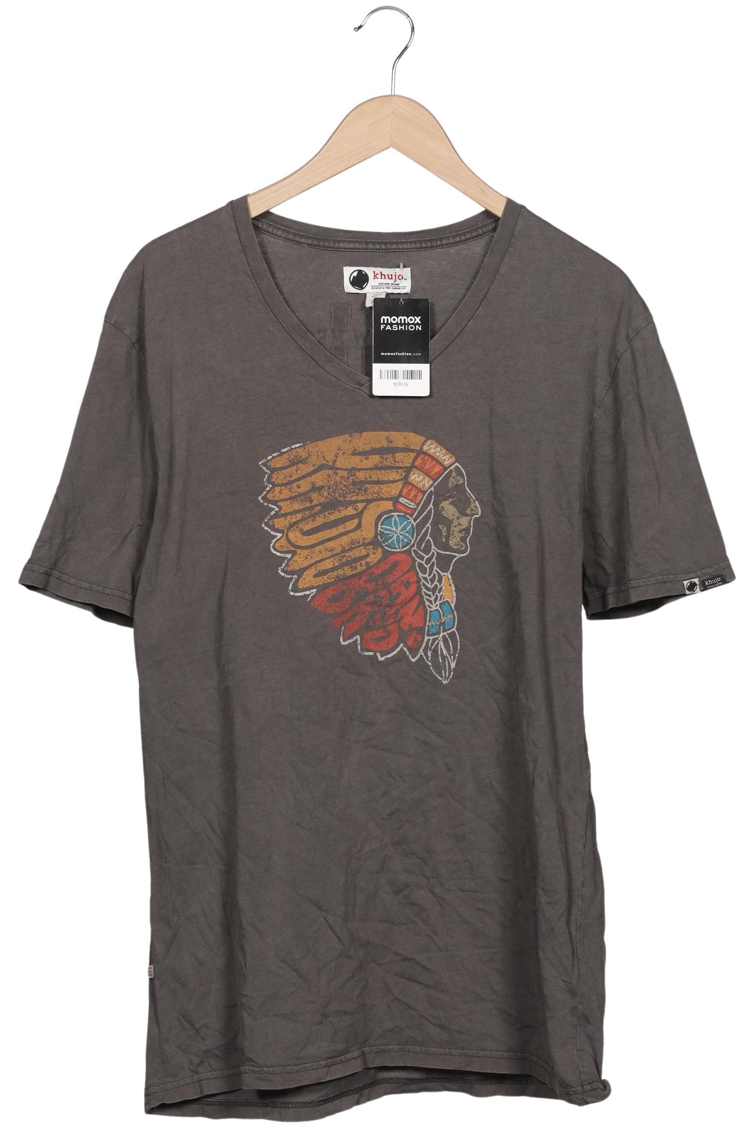 

Khujo Herren T-Shirt, grau, Gr. 54