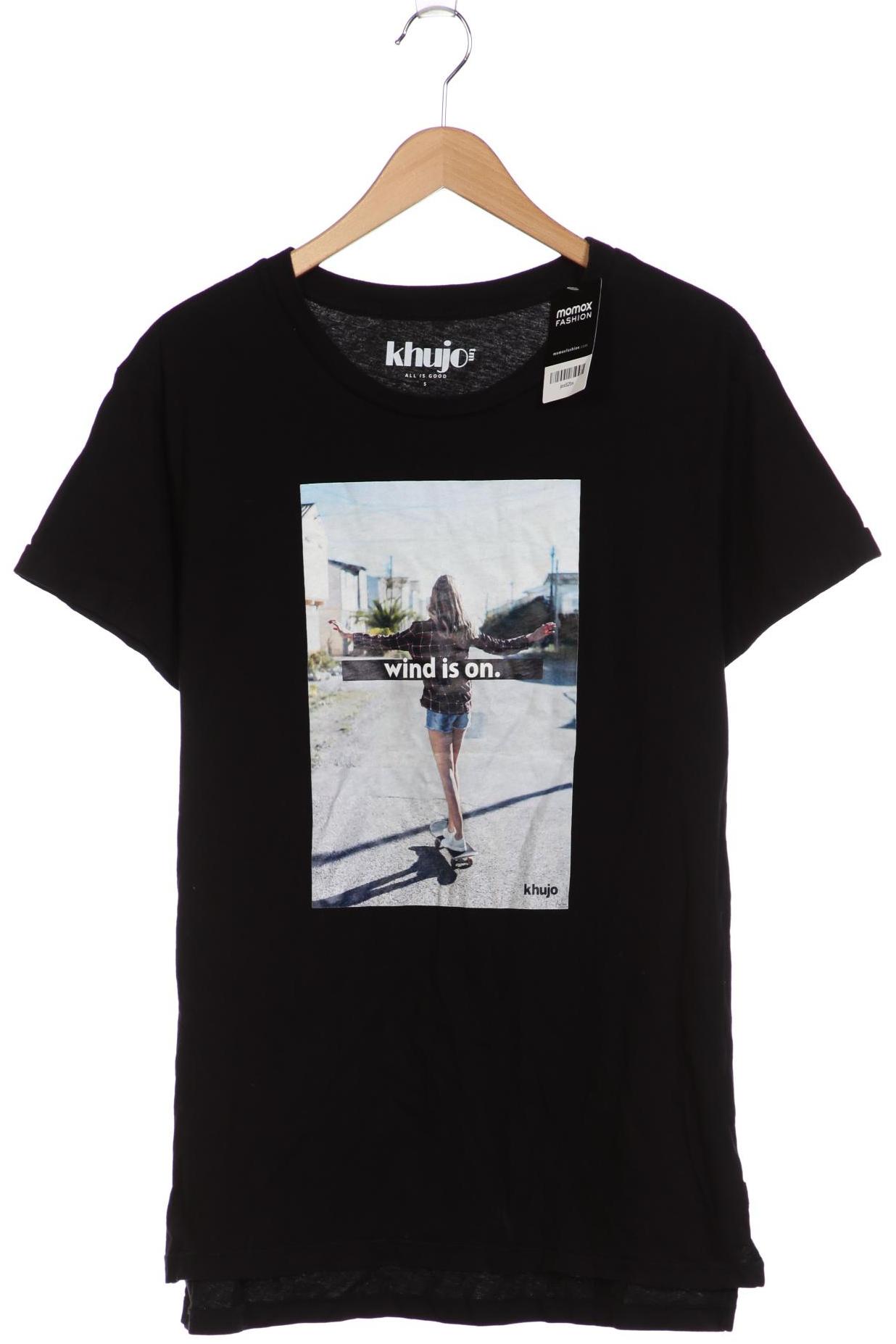

Khujo Herren T-Shirt, schwarz, Gr. 46