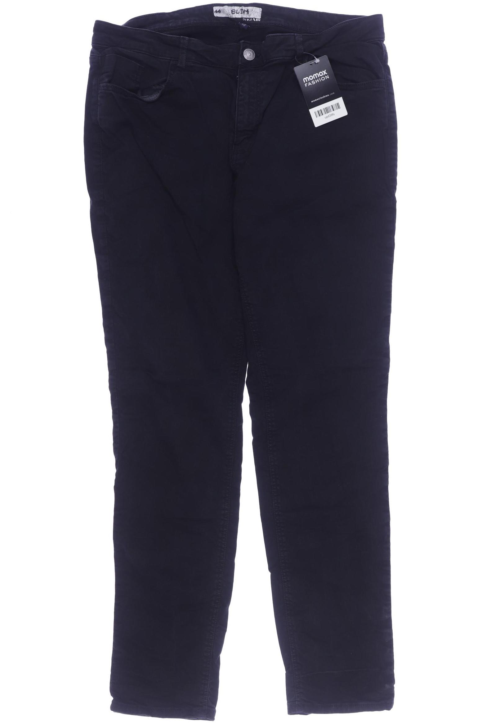 

Kiabi Damen Jeans, schwarz, Gr. 44