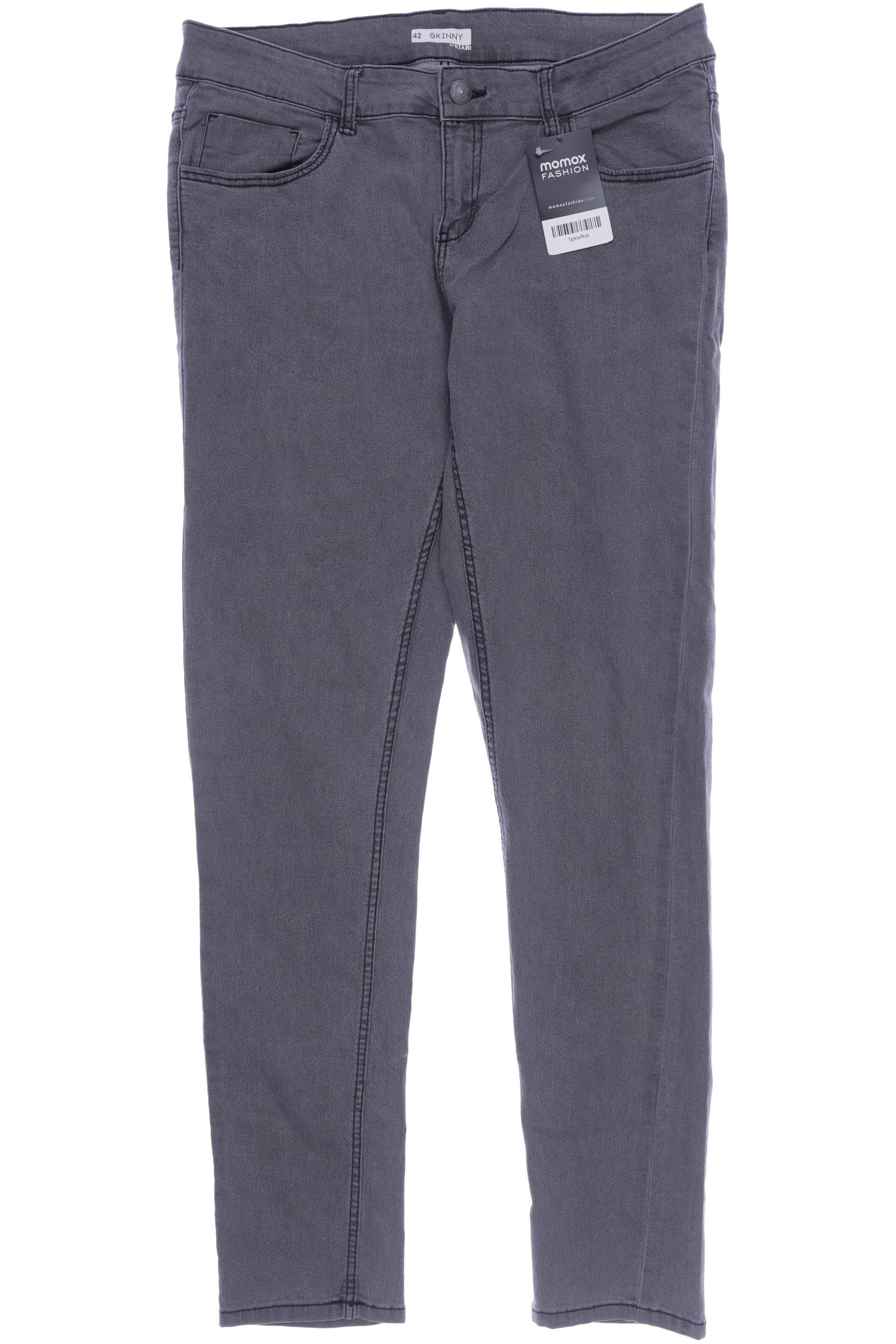 

Kiabi Damen Jeans, grau, Gr. 42