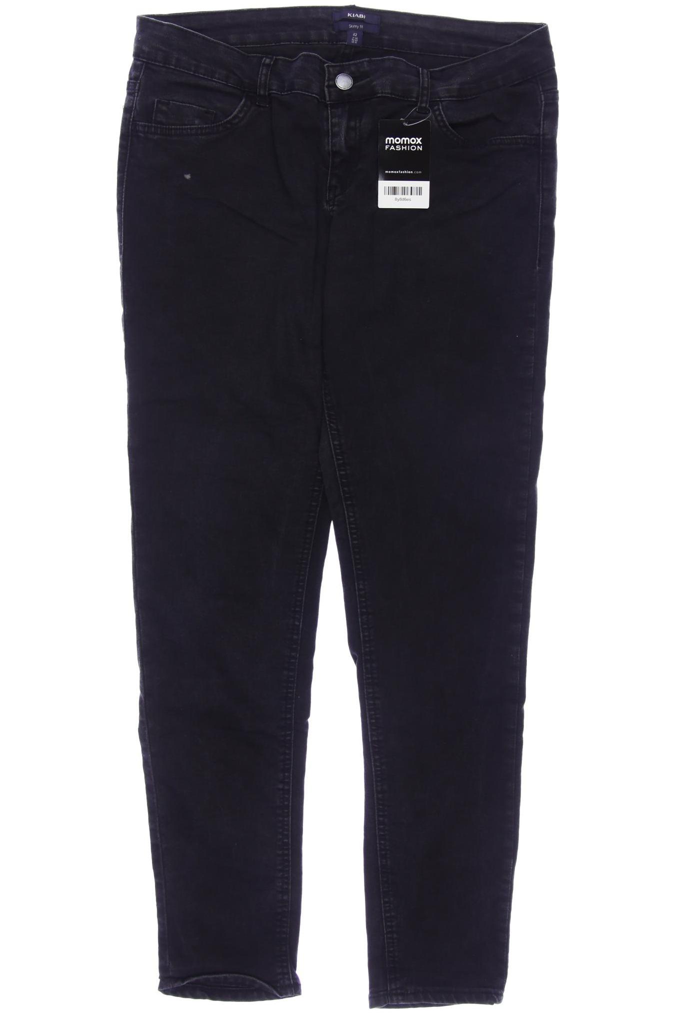 

Kiabi Damen Jeans, schwarz, Gr. 42