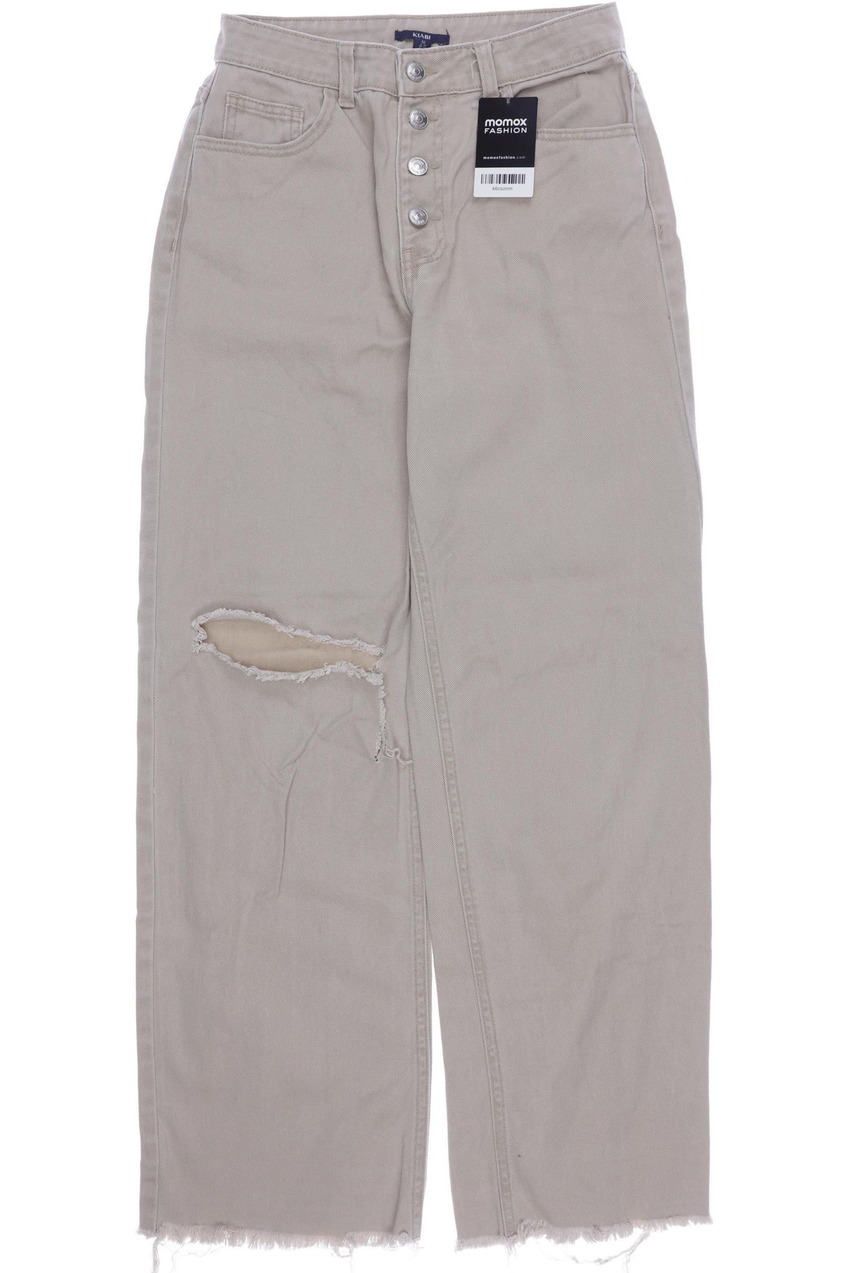 

Kiabi Damen Jeans, beige, Gr. 36