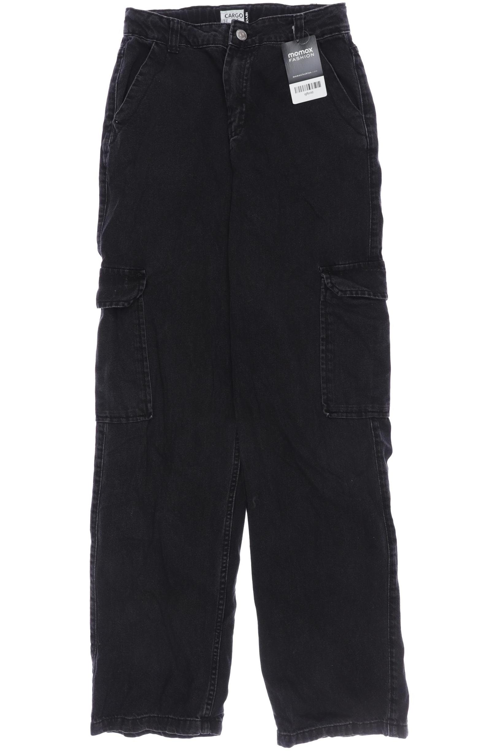 

Kiabi Damen Jeans, schwarz, Gr. 34