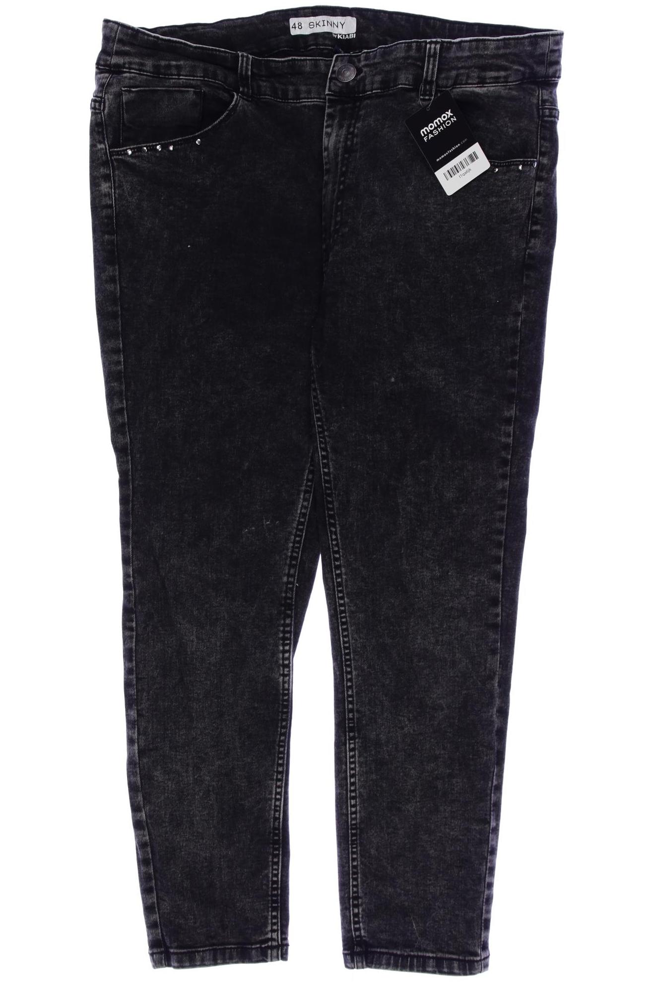 

Kiabi Damen Jeans, grau, Gr. 48