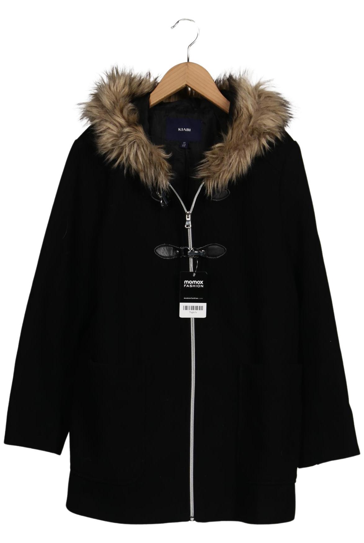 

Kiabi Damen Mantel, schwarz, Gr. 44