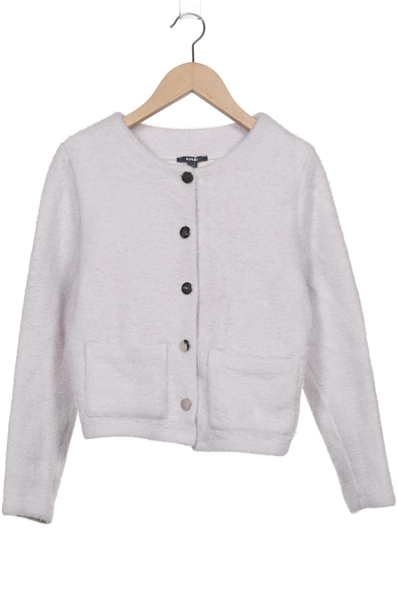 

Kiabi Damen Strickjacke, weiß, Gr. 36