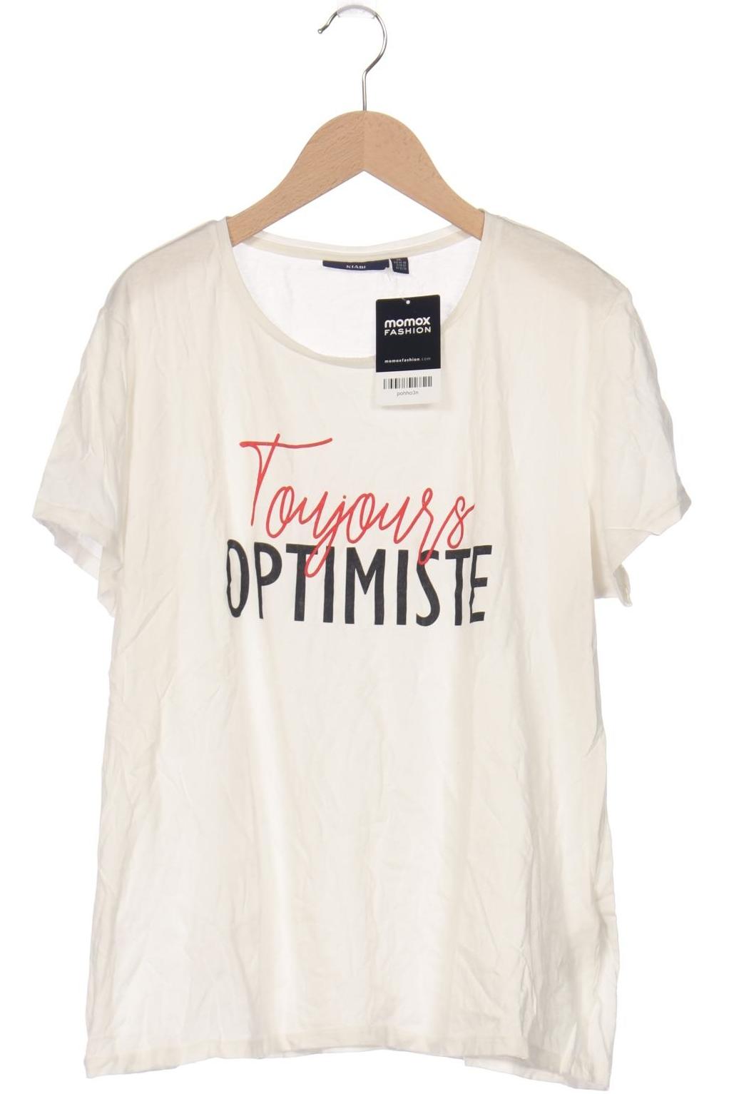

Kiabi Damen T-Shirt, weiß, Gr. 44