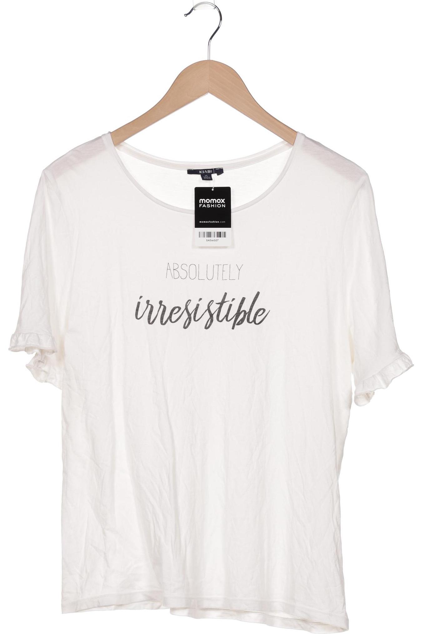 

Kiabi Damen T-Shirt, weiß, Gr. 44