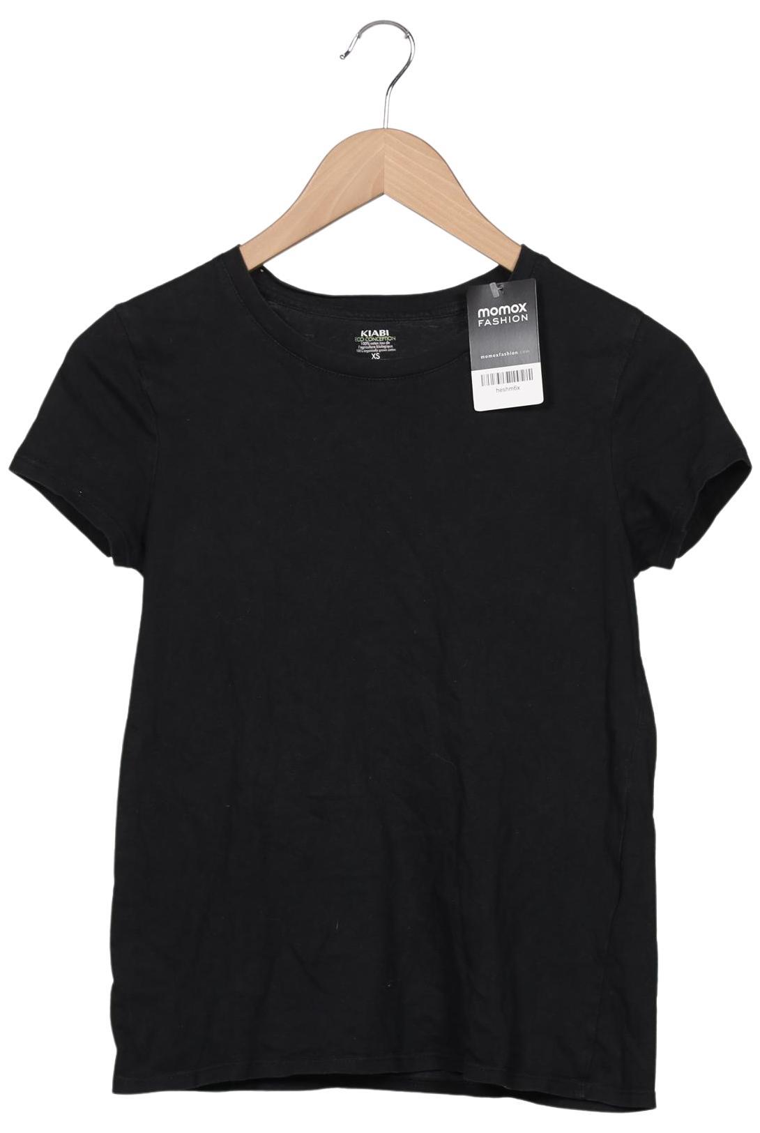 

Kiabi Damen T-Shirt, schwarz, Gr. 34