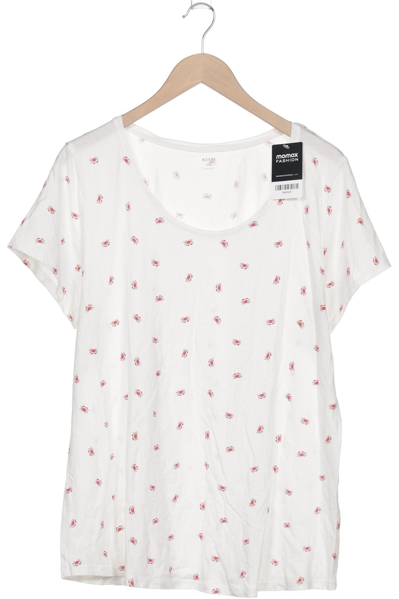 

Kiabi Damen T-Shirt, weiß, Gr. 46