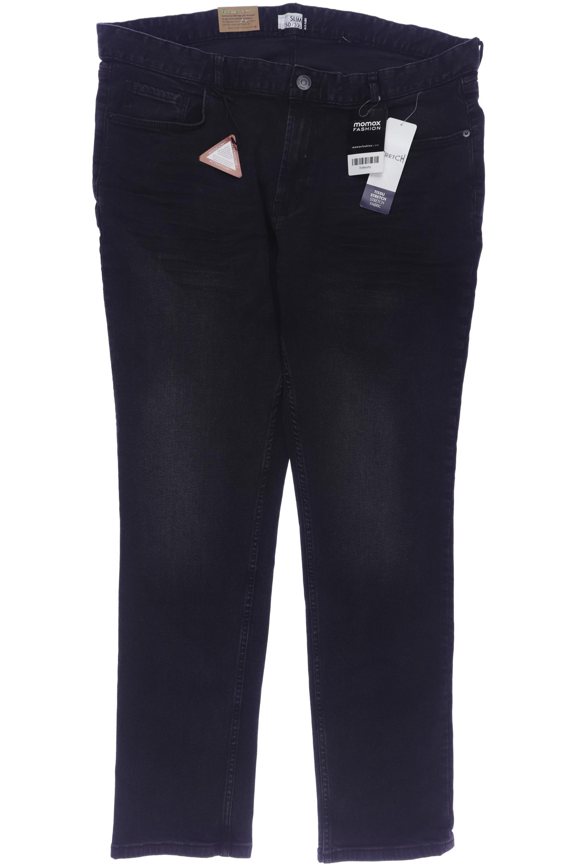 

Kiabi Herren Jeans, schwarz, Gr. 50