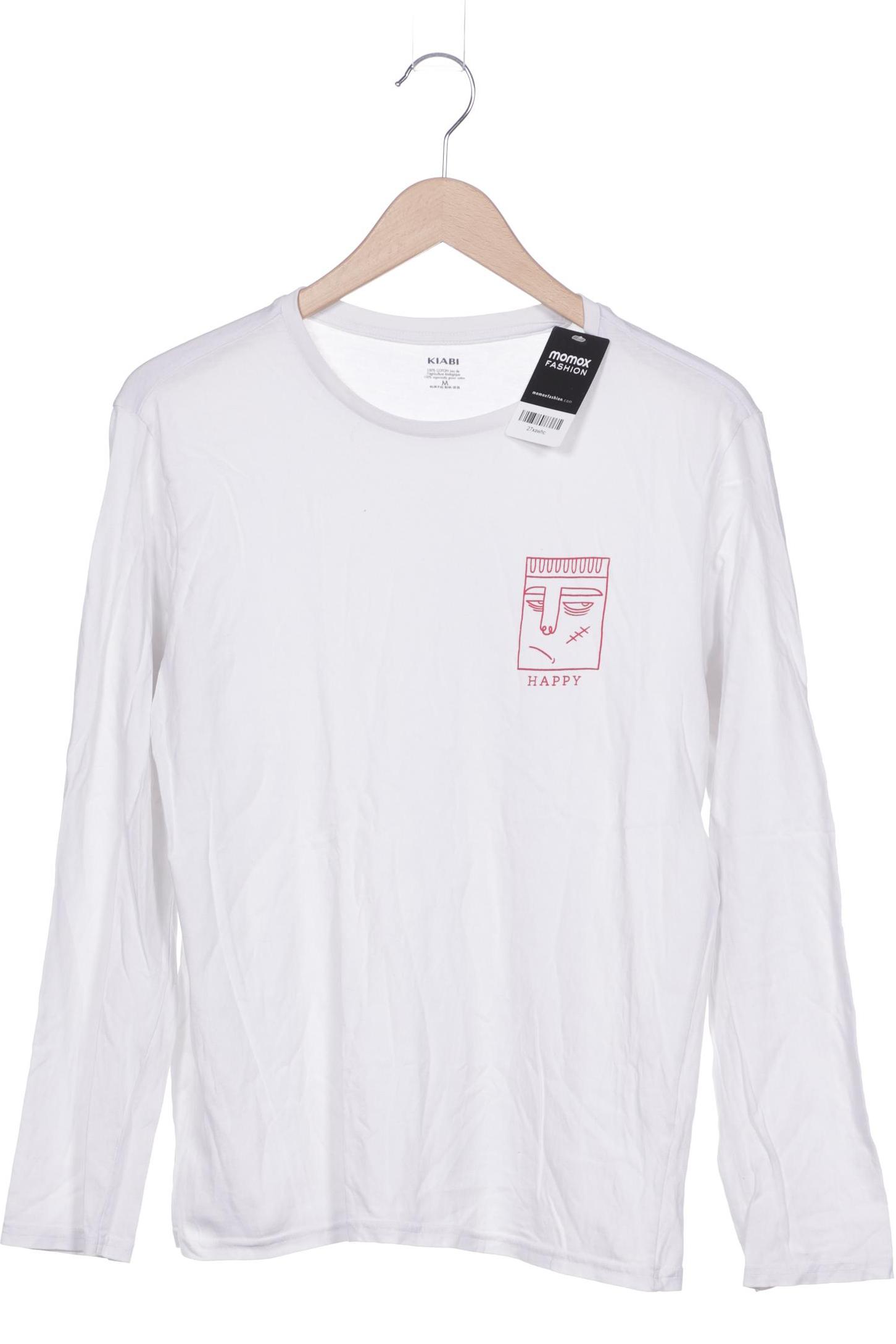 

Kiabi Herren Langarmshirt, weiß, Gr. 48