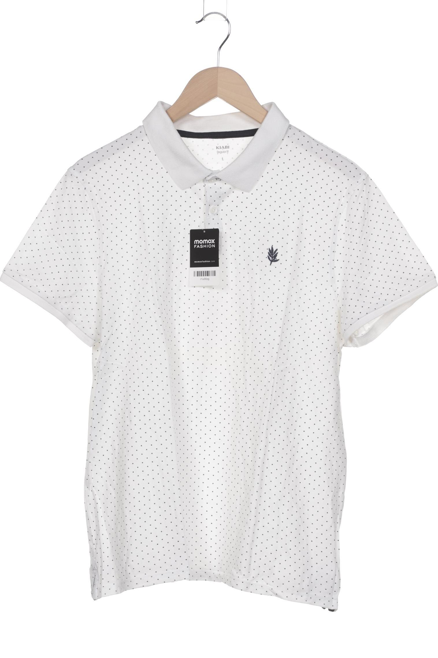 

Kiabi Herren Poloshirt, weiß, Gr. 52