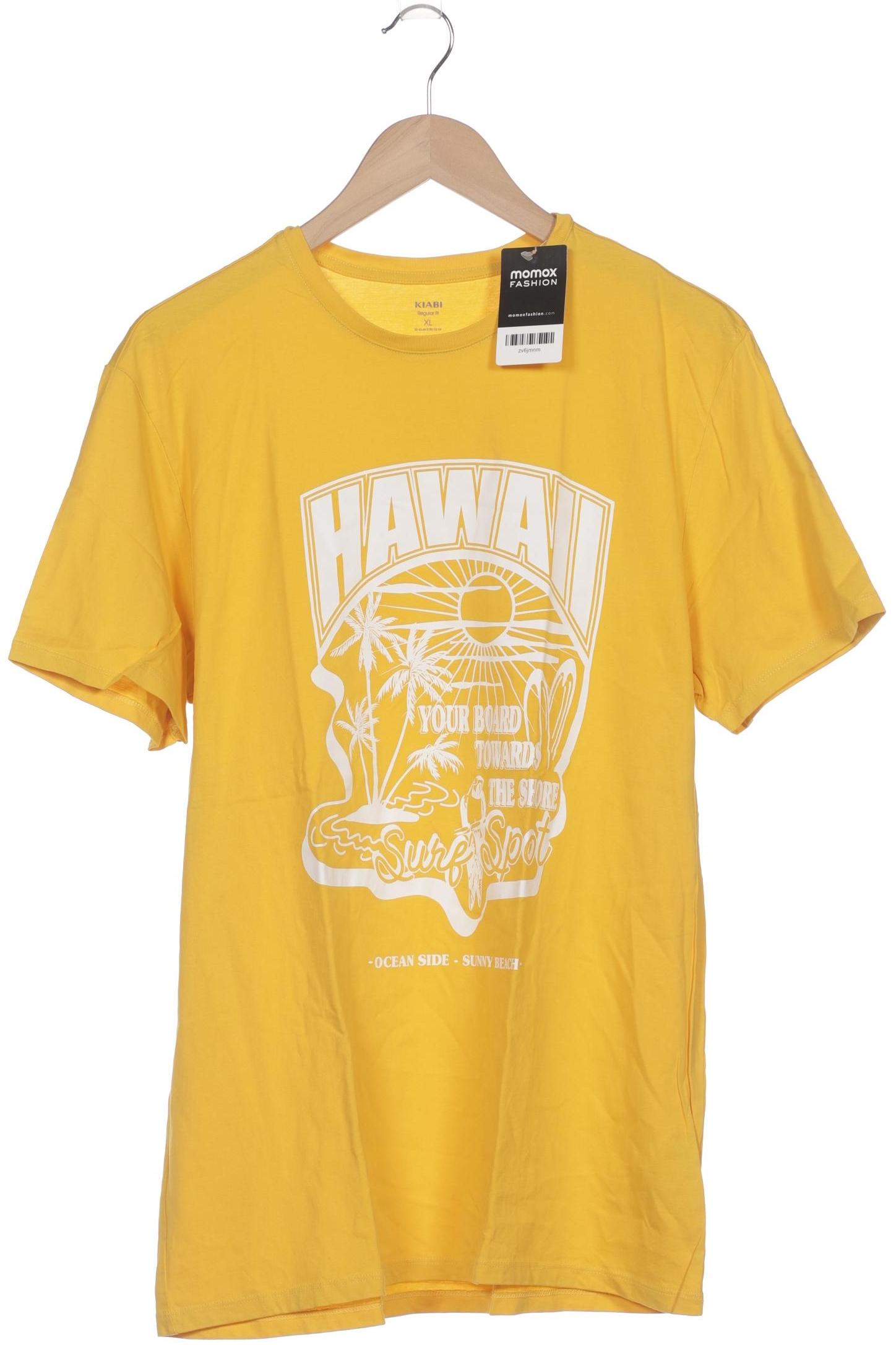 

Kiabi Herren T-Shirt, gelb, Gr. 54
