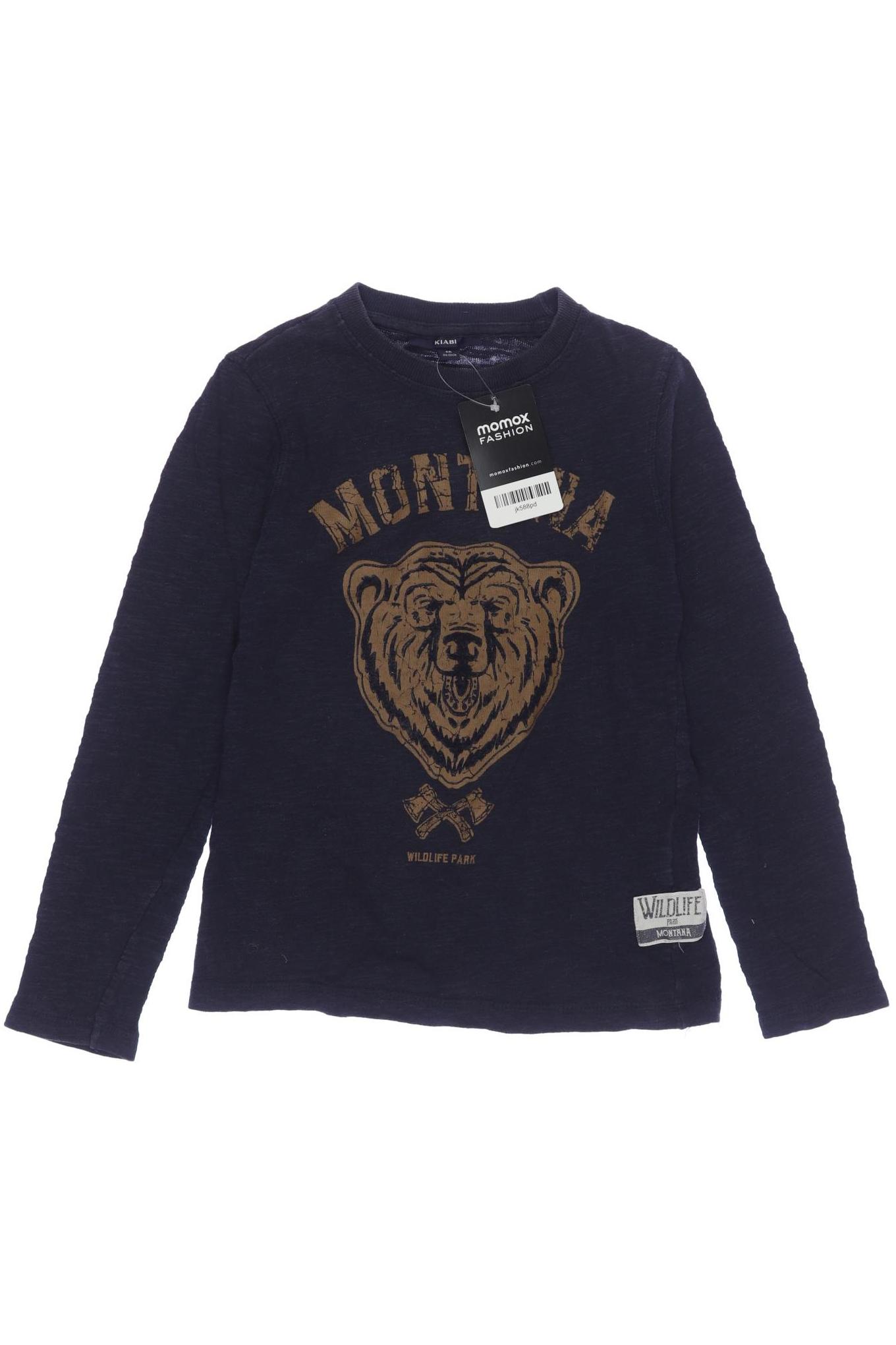 

Kiabi Herren Langarmshirt, marineblau, Gr. 122