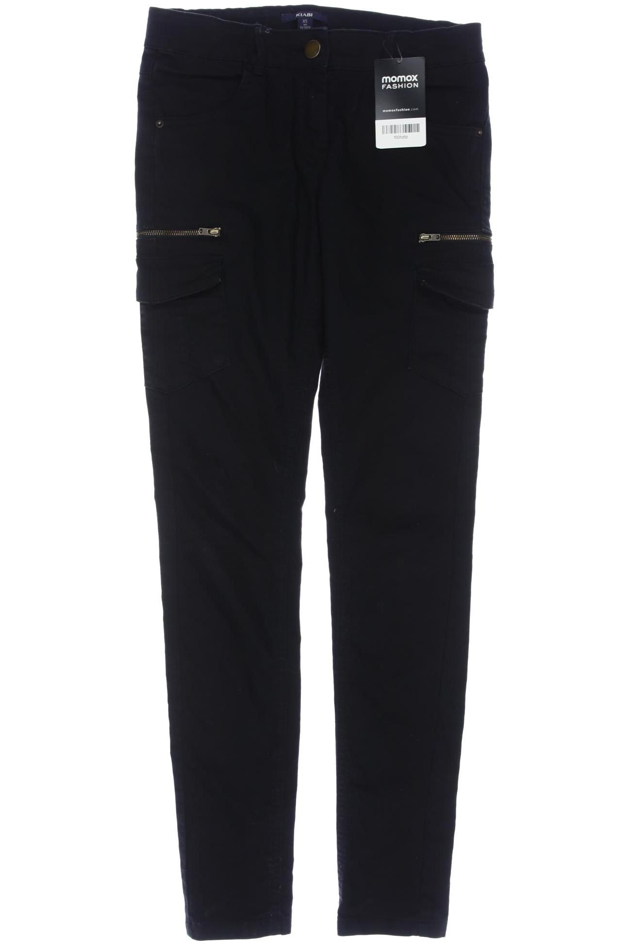 

Kiabi Damen Jeans, schwarz, Gr. 152