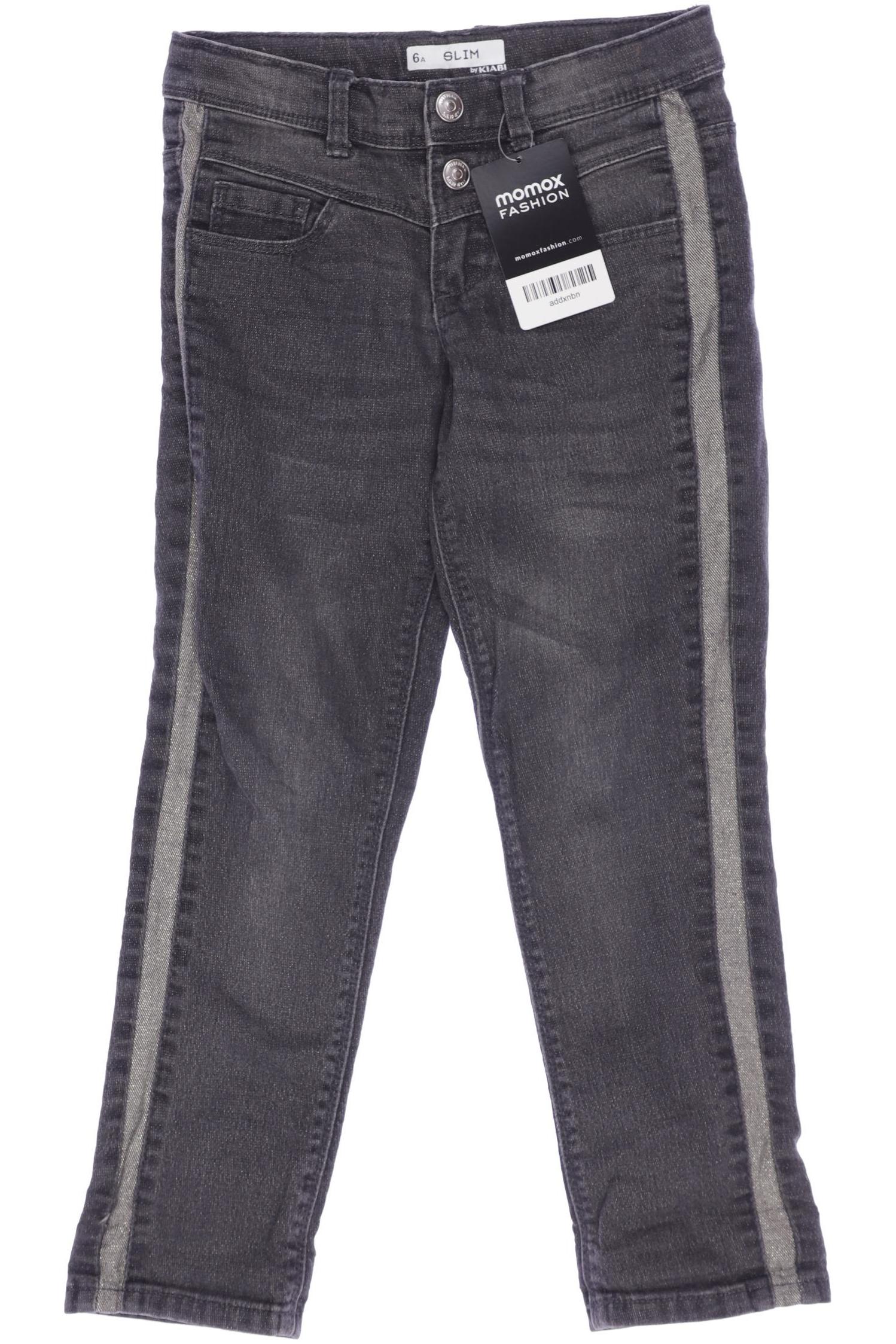 

Kiabi Damen Jeans, grau, Gr. 110