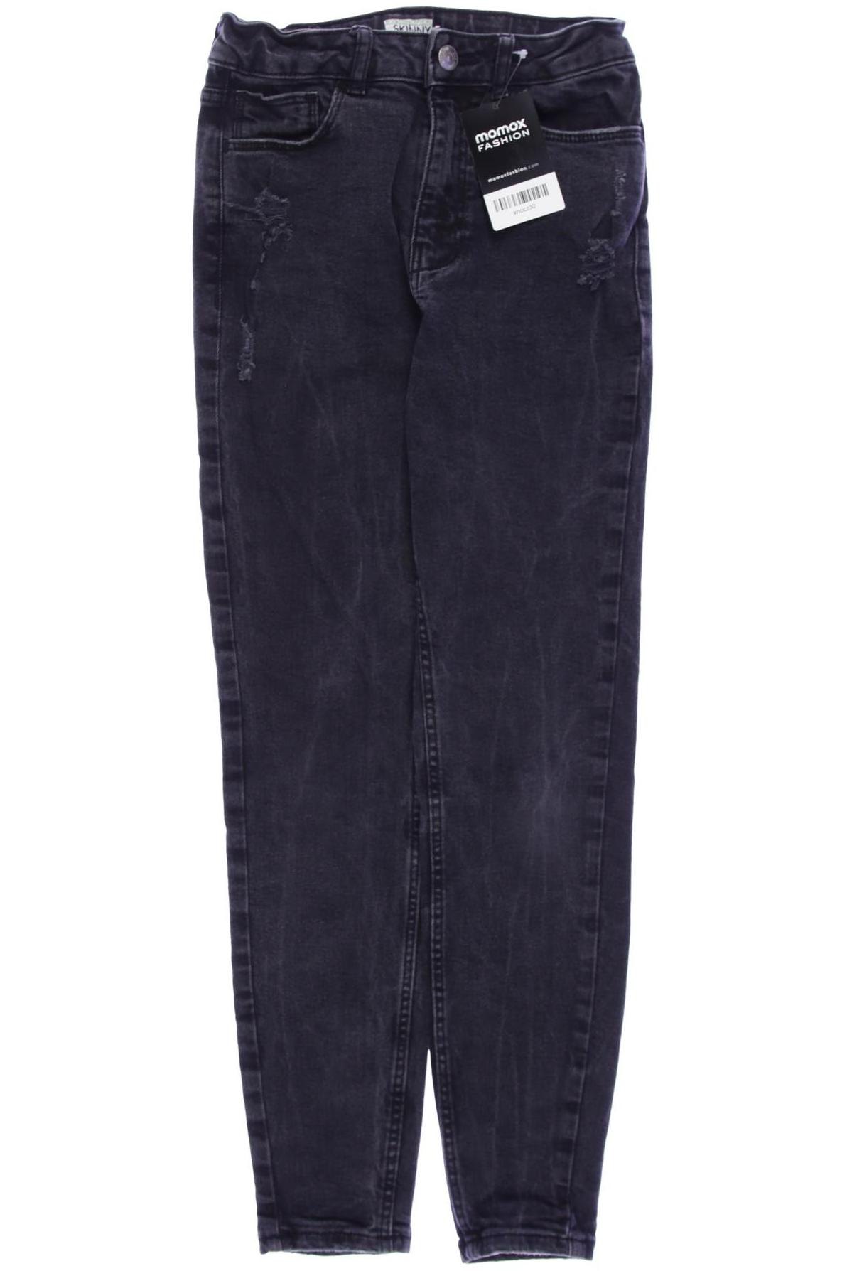 

Kiabi Damen Jeans, schwarz, Gr. 128