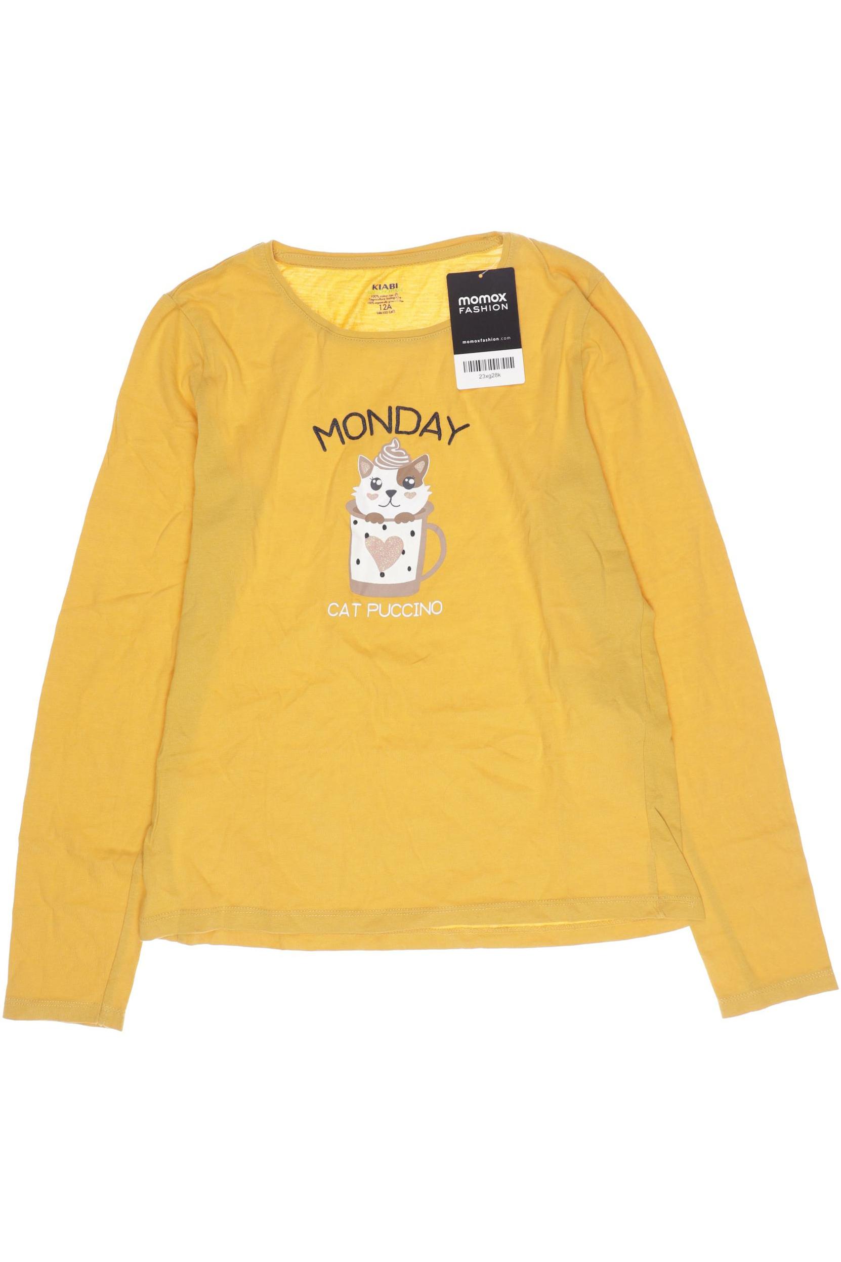 

Kiabi Damen Langarmshirt, orange, Gr. 146