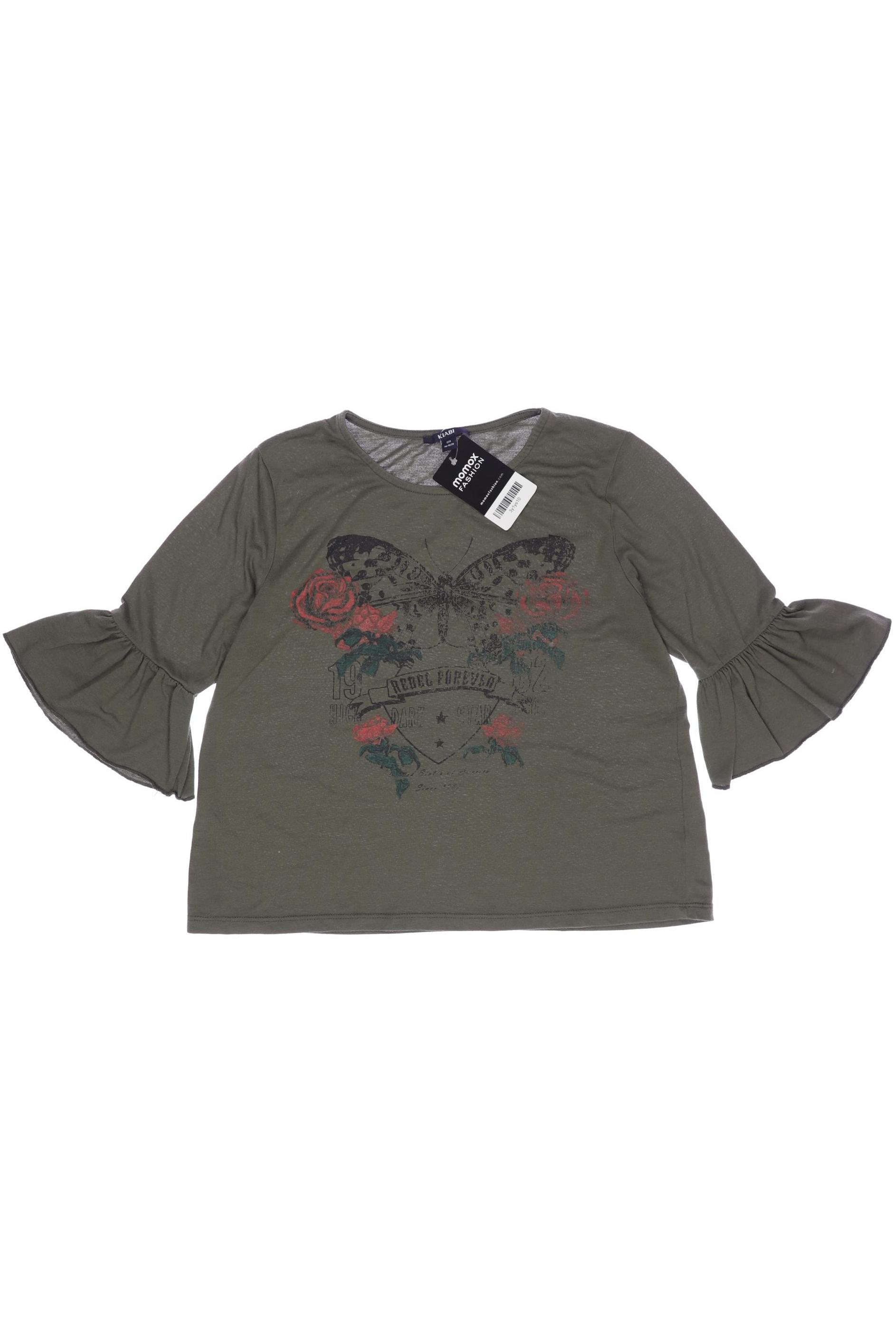 

Kiabi Damen Langarmshirt, grün, Gr. 146