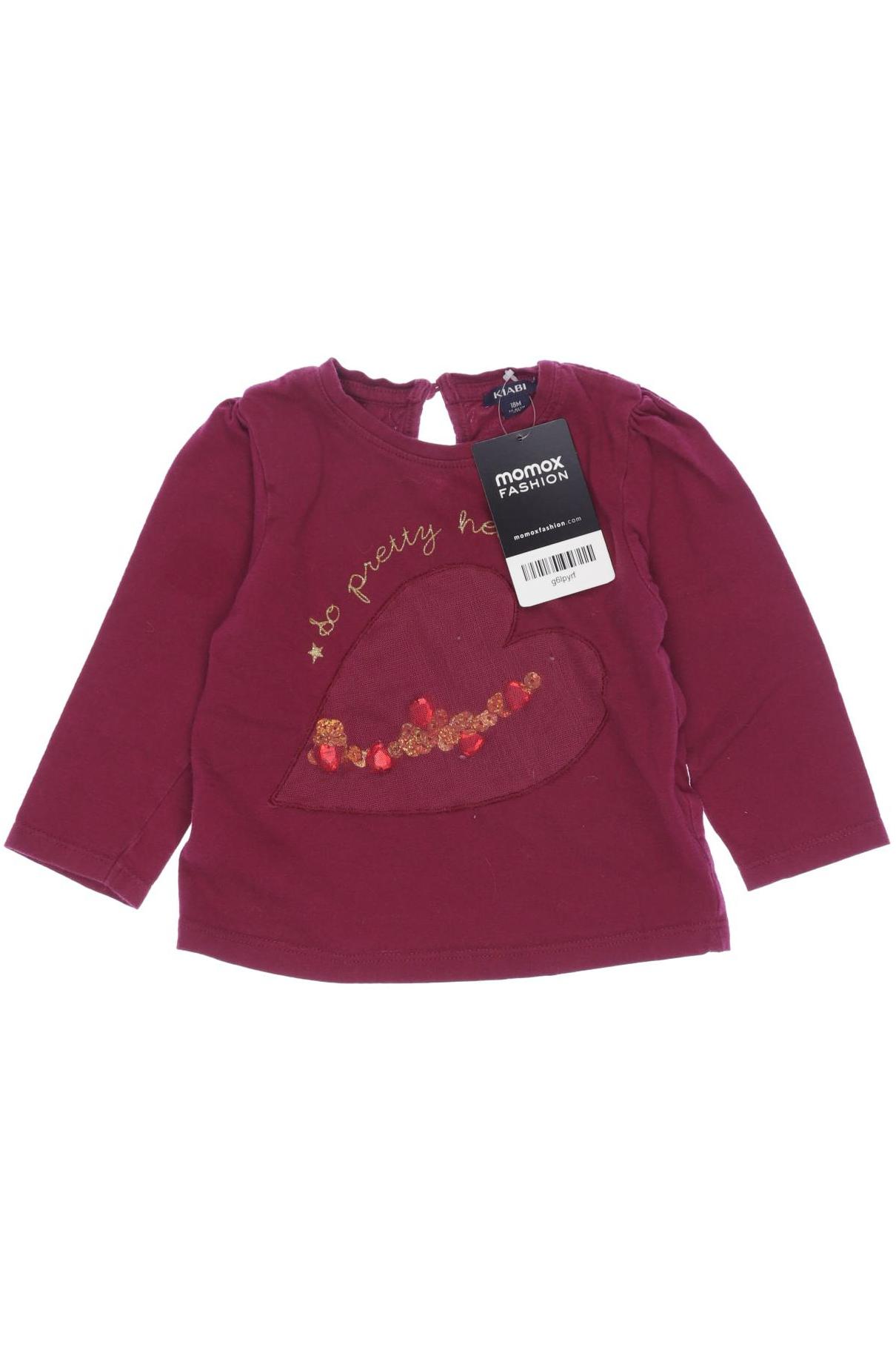 

Kiabi Mädchen Langarmshirt, bordeaux, Gr. 74