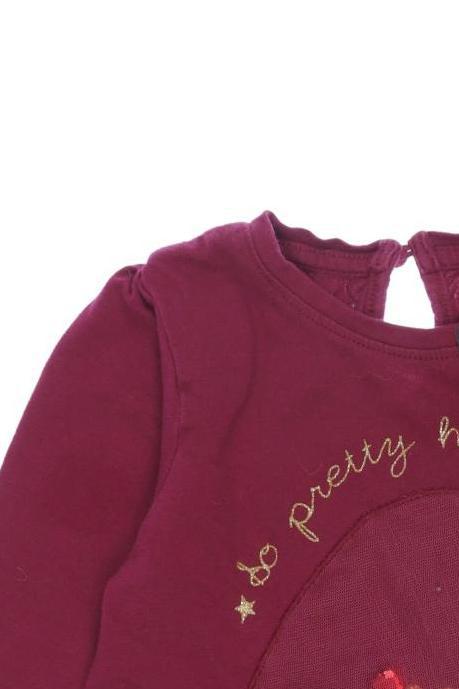 Thumbnail - Kiabi Mädchen Langarmshirt, bordeaux, Gr. 74