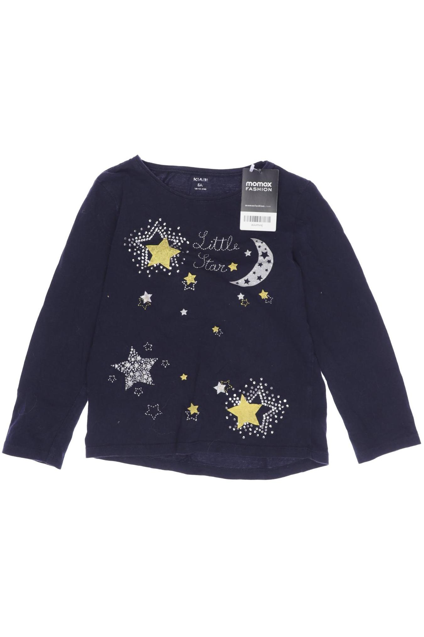 

Kiabi Damen Langarmshirt, marineblau, Gr. 122