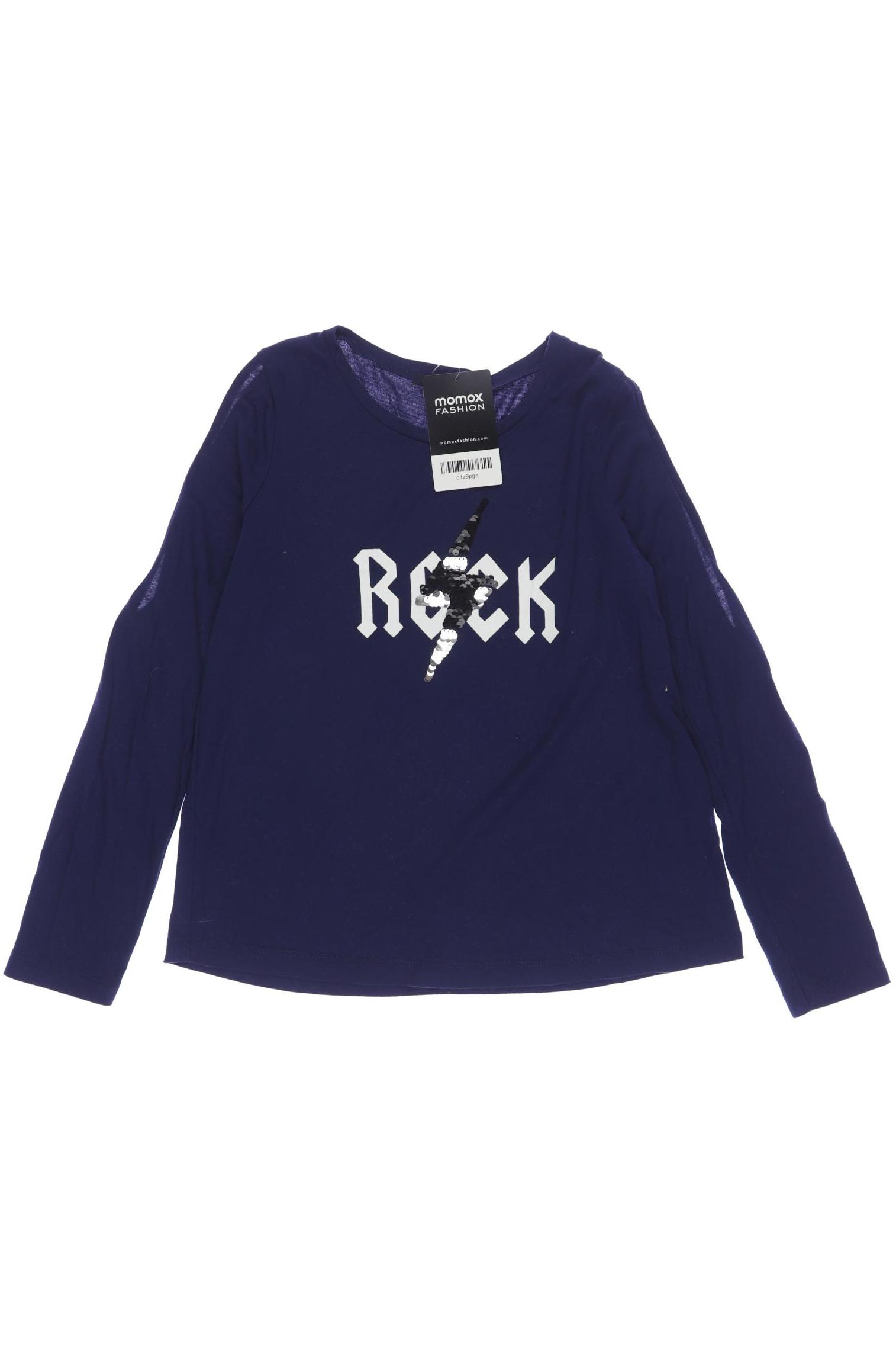 

Kiabi Mädchen Langarmshirt, marineblau, Gr. 134