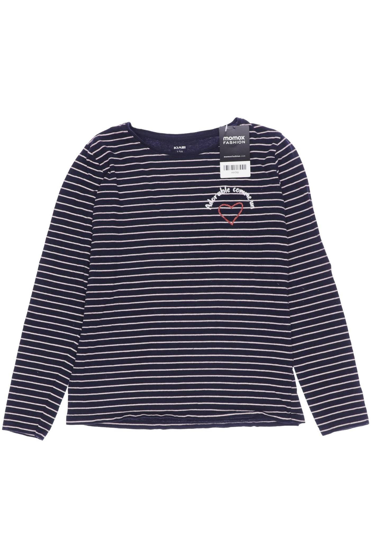 

Kiabi Damen Langarmshirt, marineblau, Gr. 146