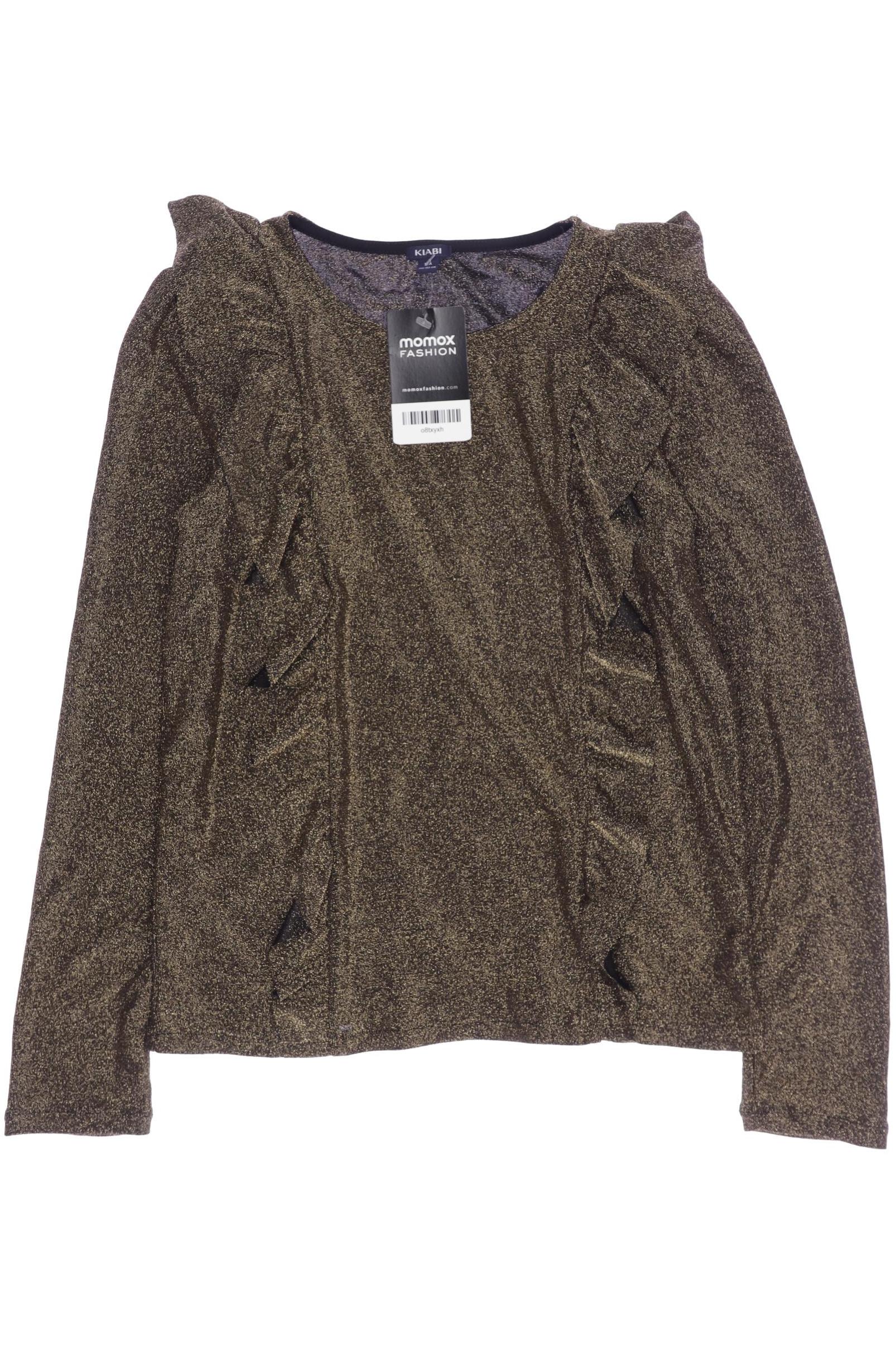 

Kiabi Damen Langarmshirt, gold, Gr. 152