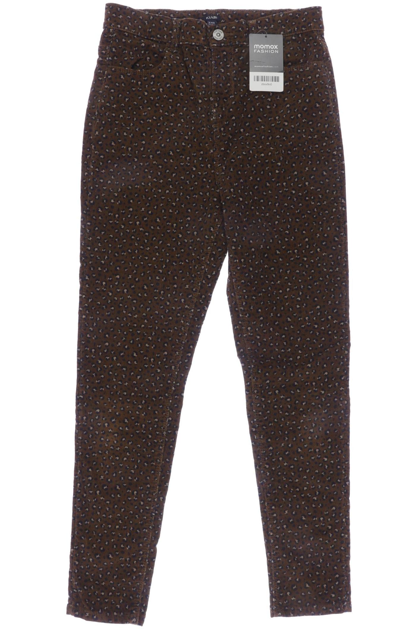 

Kiabi Damen Stoffhose, braun, Gr. 140
