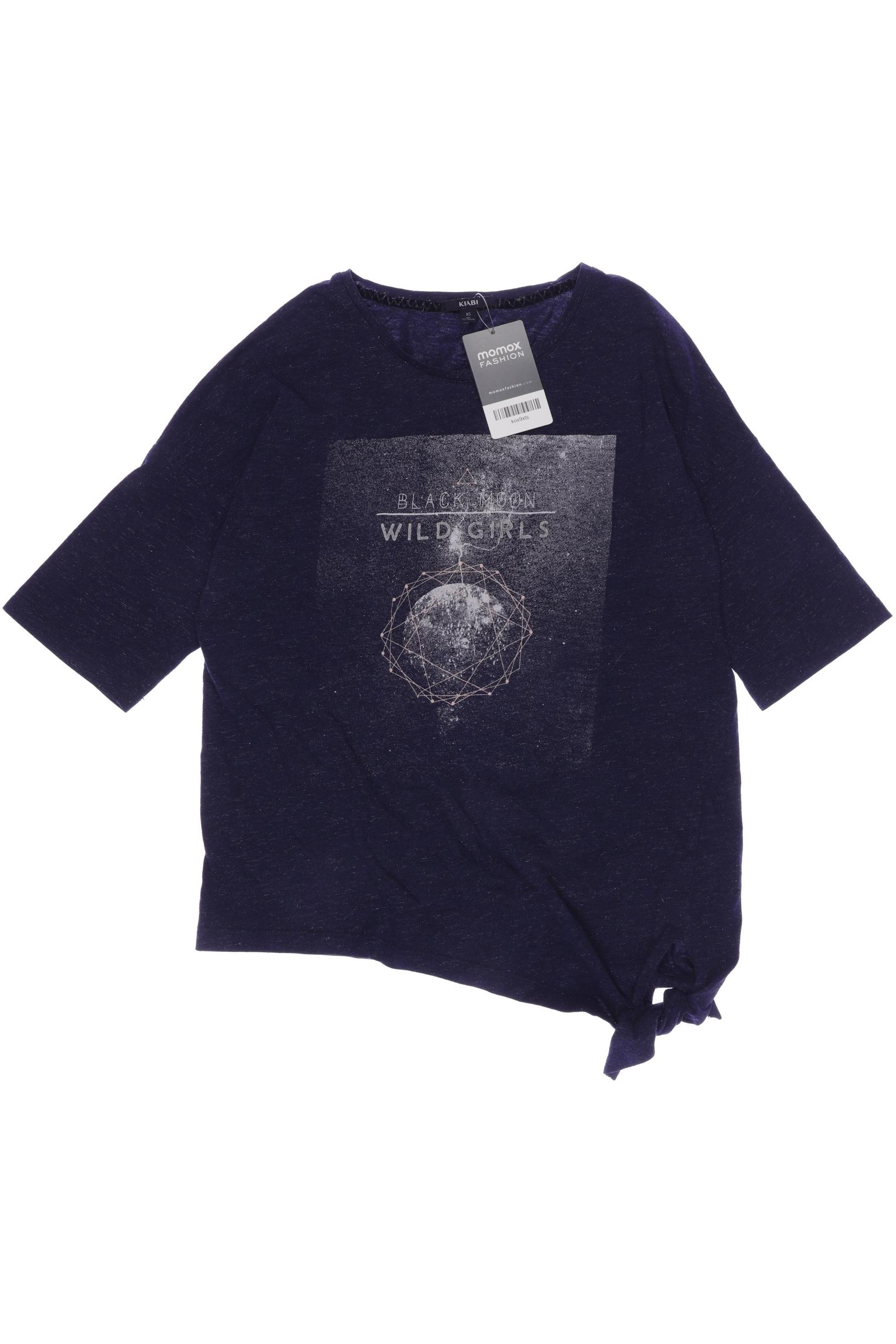 

Kiabi Damen T-Shirt, marineblau, Gr. 122