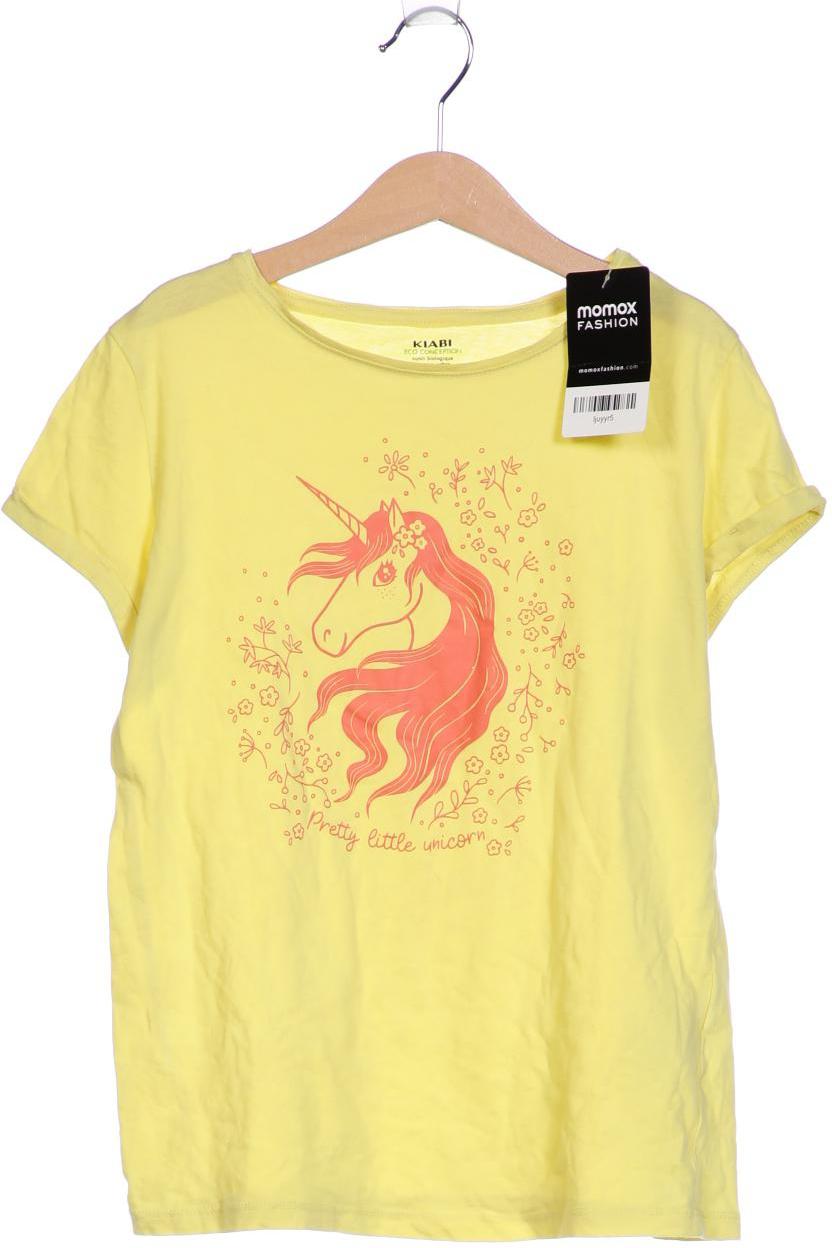 

Kiabi Damen T-Shirt, gelb, Gr. 146