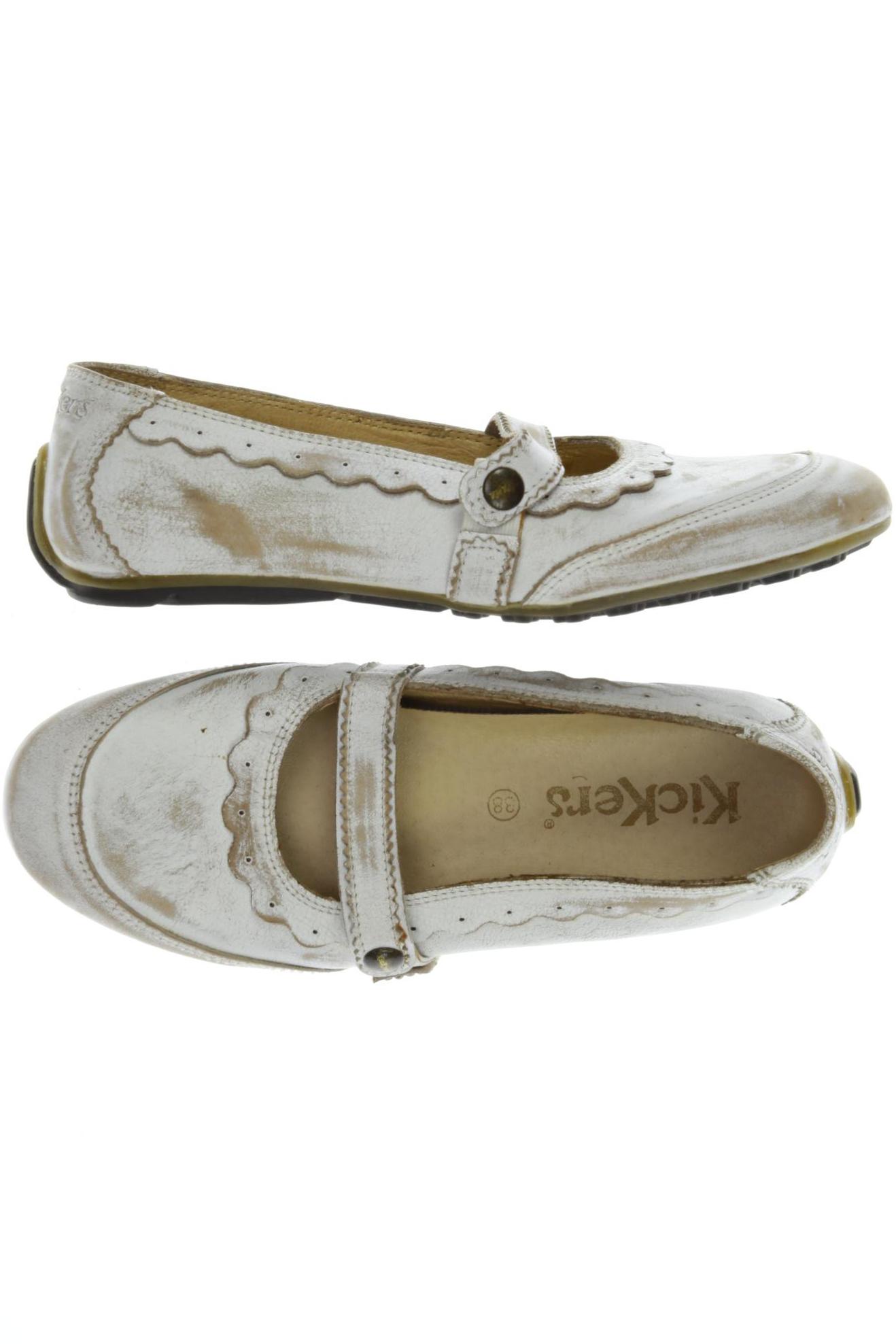 

Kickers Damen Ballerinas, weiß, Gr. 38