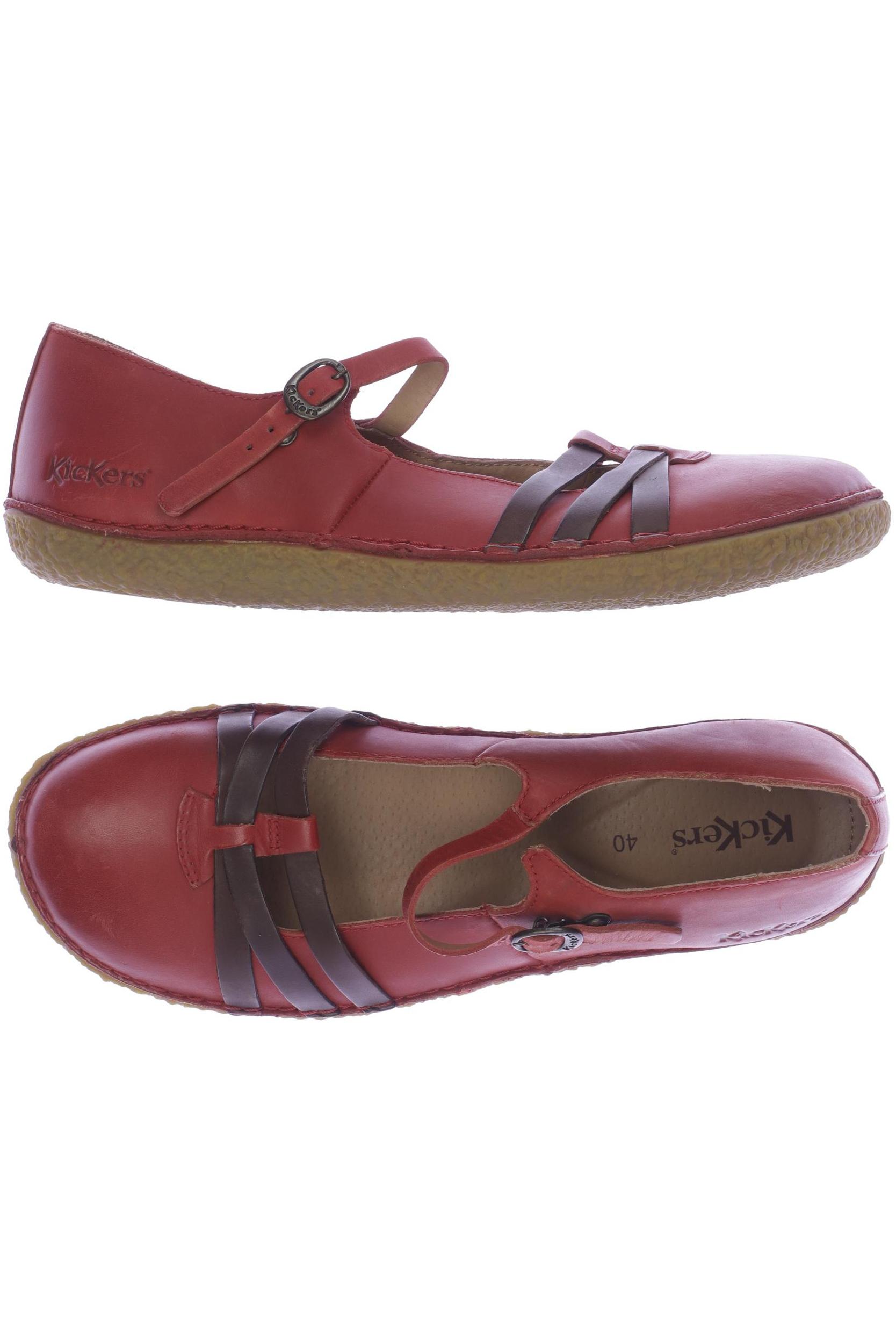 

Kickers Damen Halbschuh, rot, Gr. 40