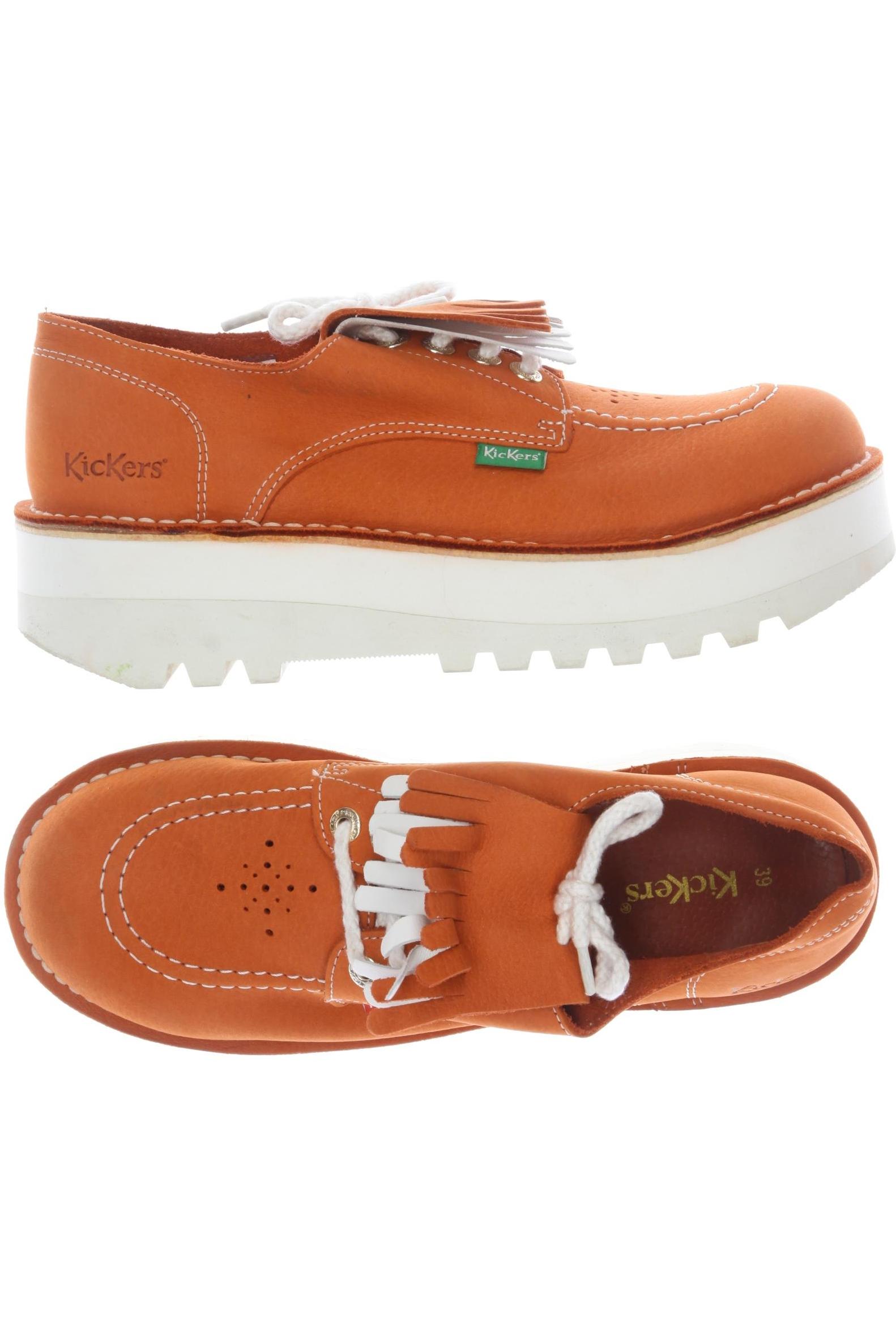 

Kickers Damen Halbschuh, orange, Gr. 39